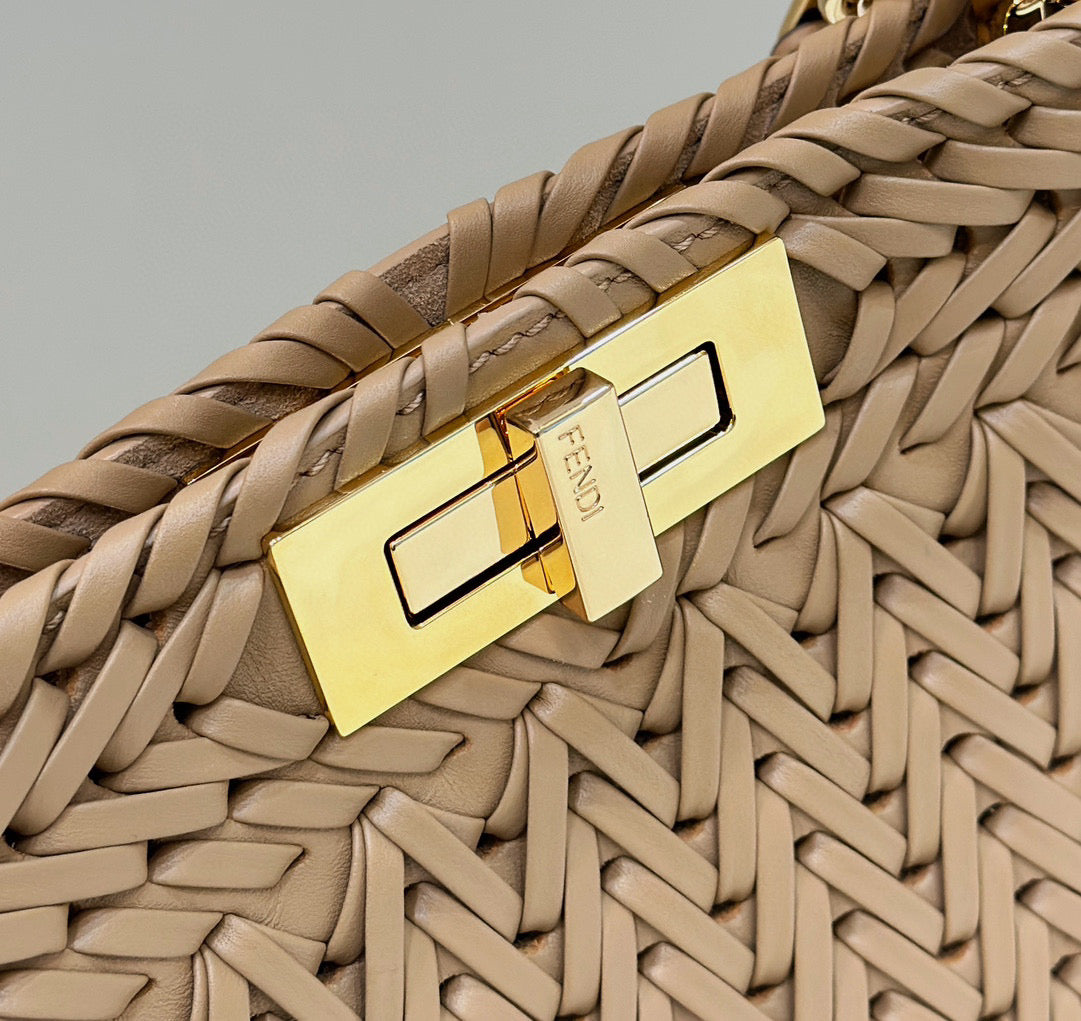 Fendi Vitello King Petite Peekaboo Bag