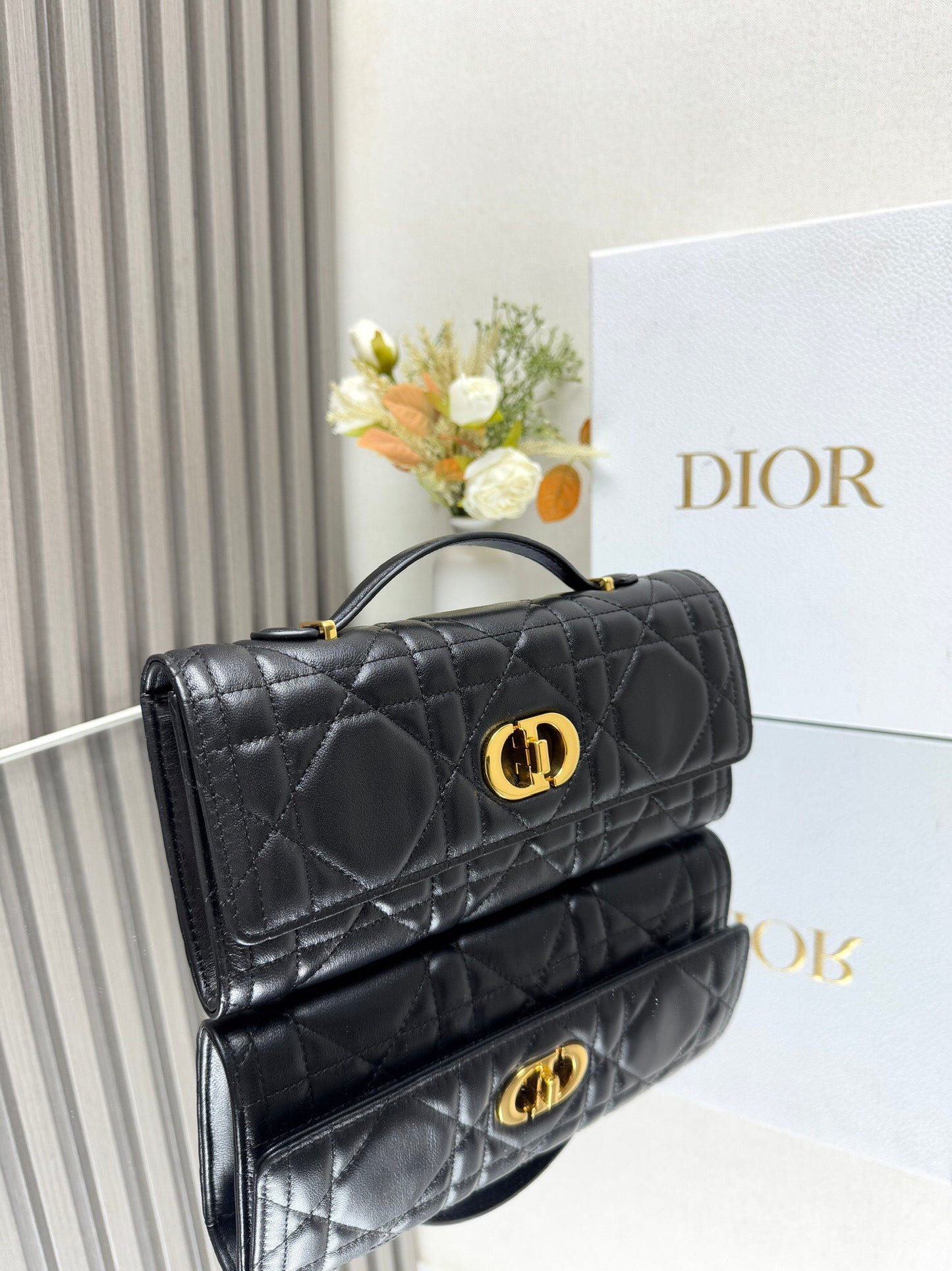 Dior Top Handle Wallet