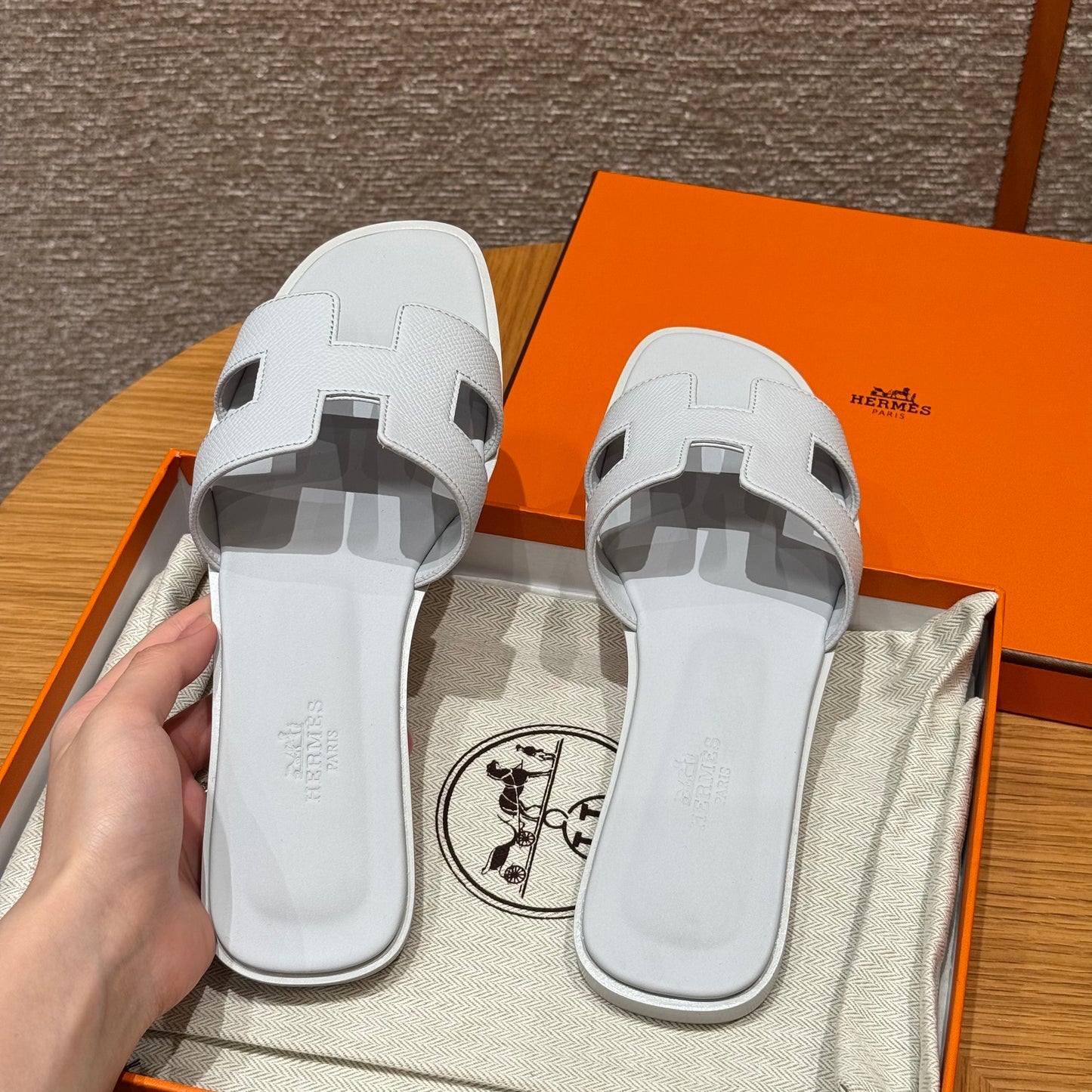 Hermes Slippers