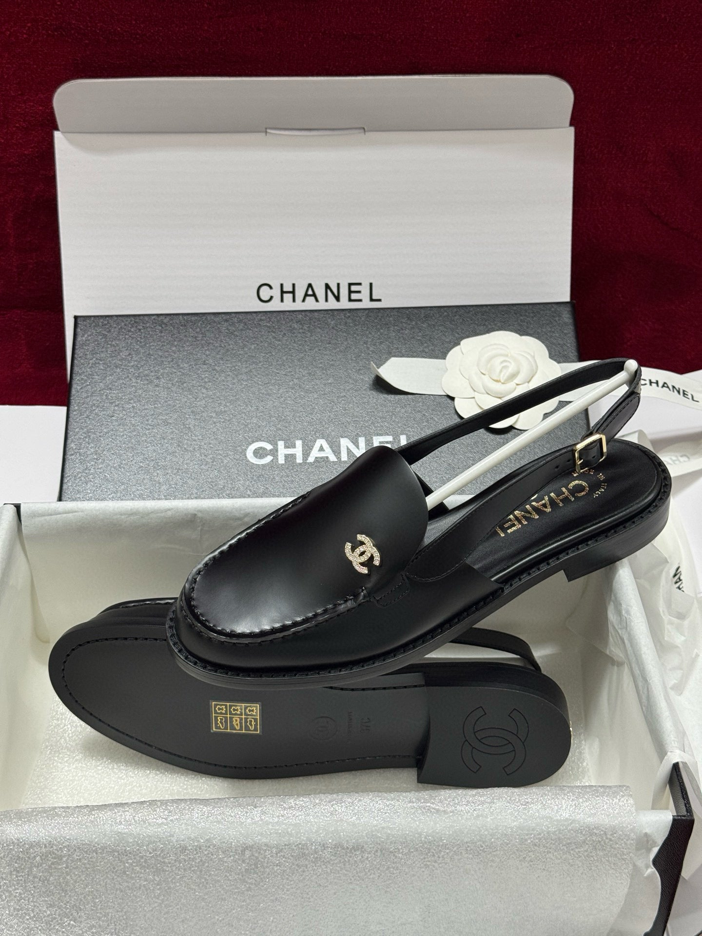Chanel Suede Loafers