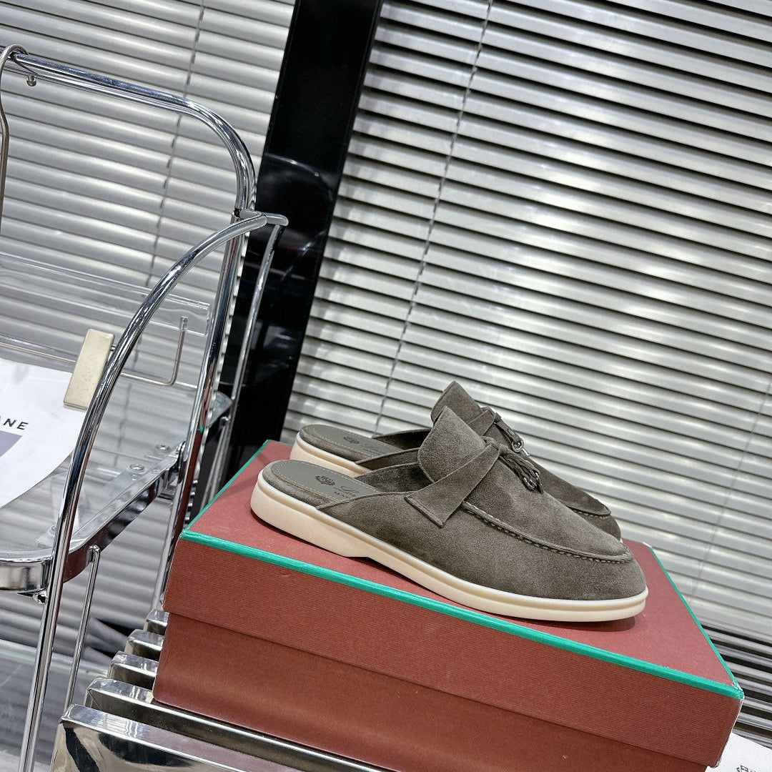 Loro Piana Sabot Loafers