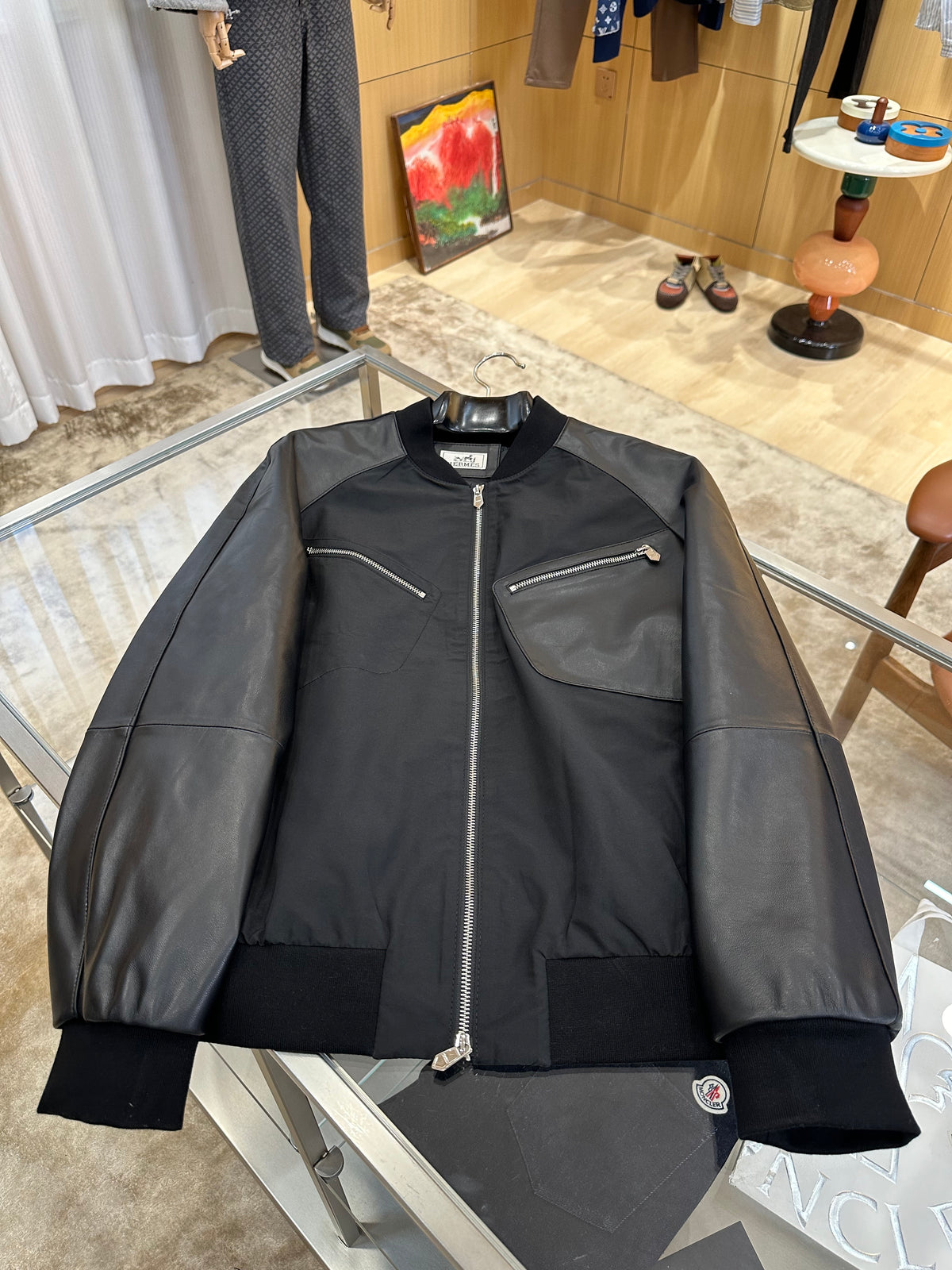 Hermes Leather Jacket