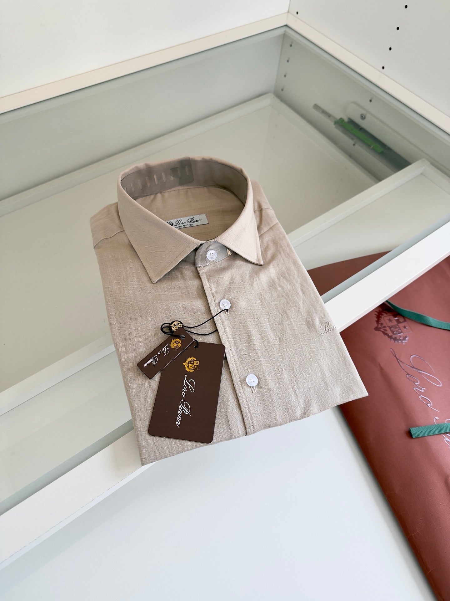 Loro Piana Short Sleeve Shirt