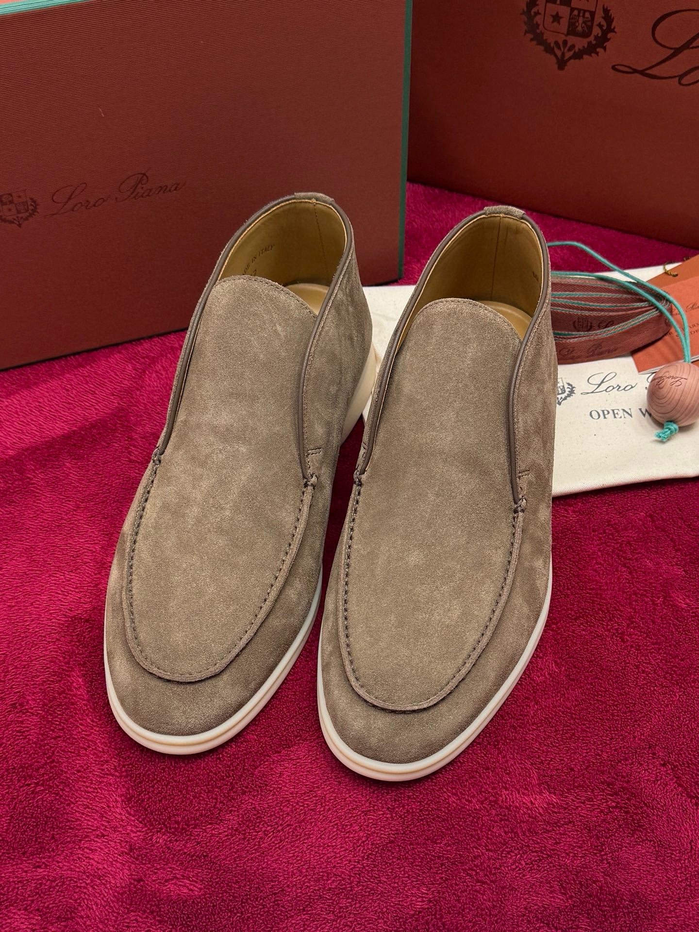 Loro Piana Open Walk Loafers
