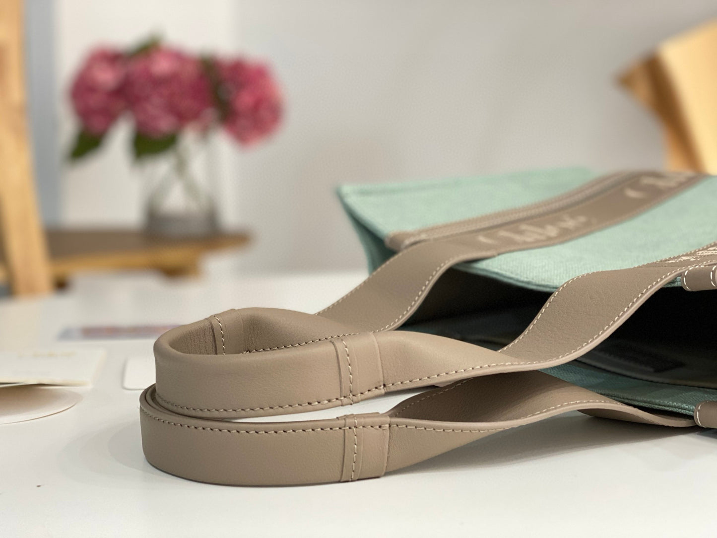 Chloe Woody Tote Bag