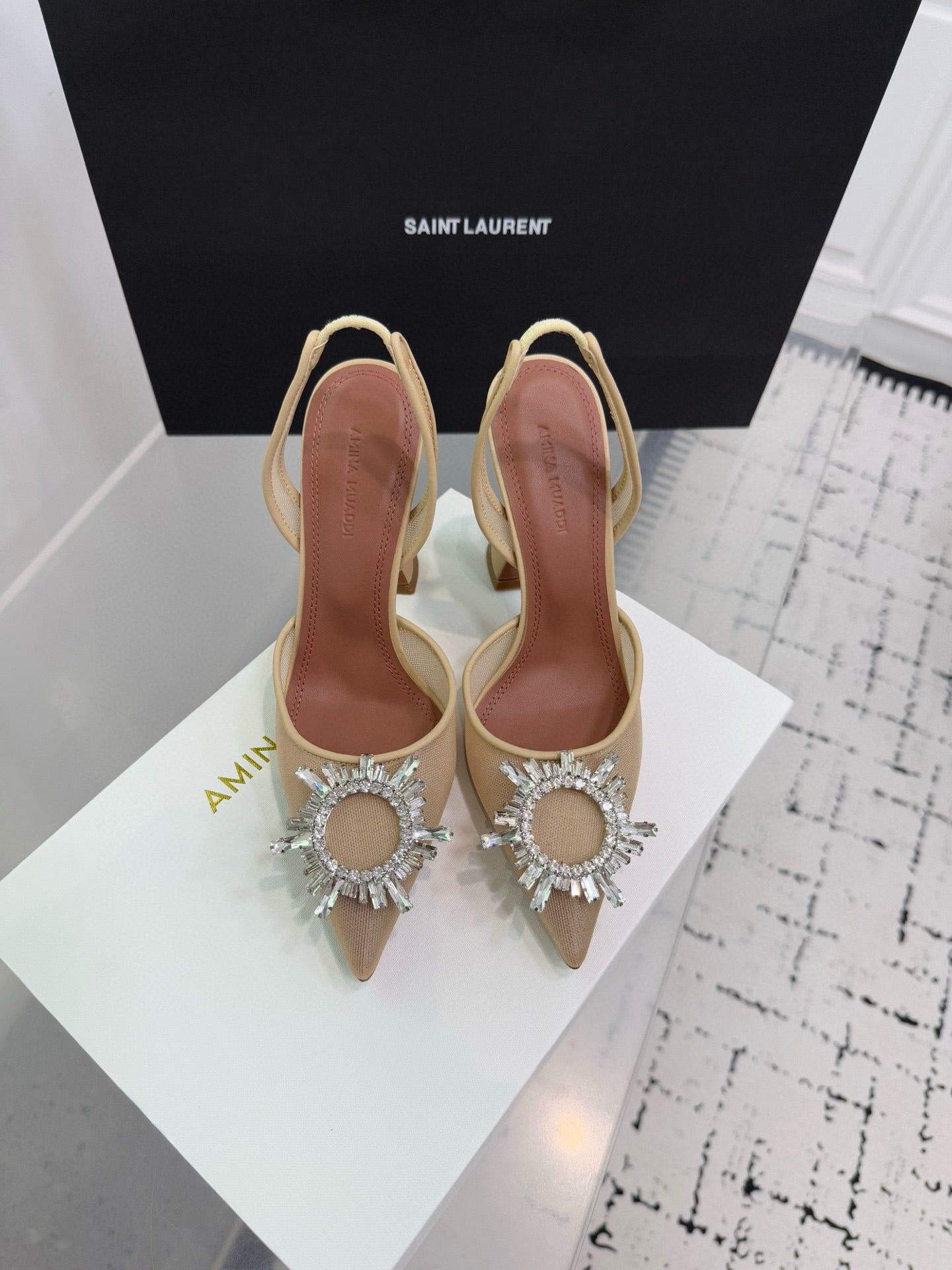 Amina Muaddi Heels