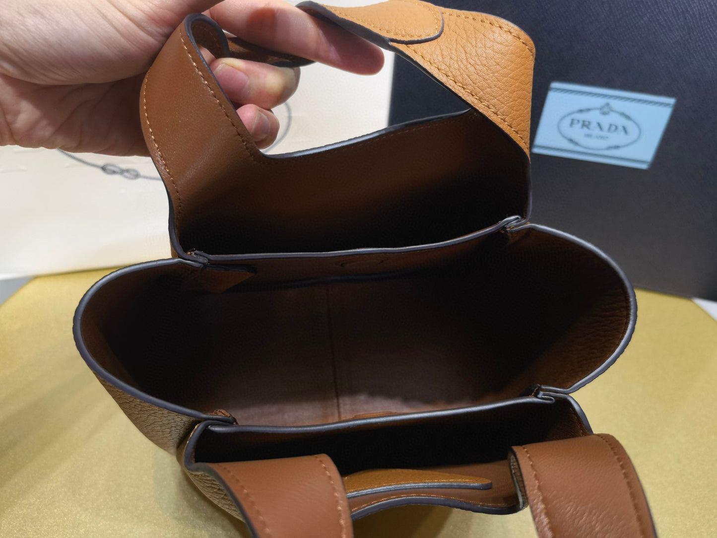Prada Tote Basket Mini
