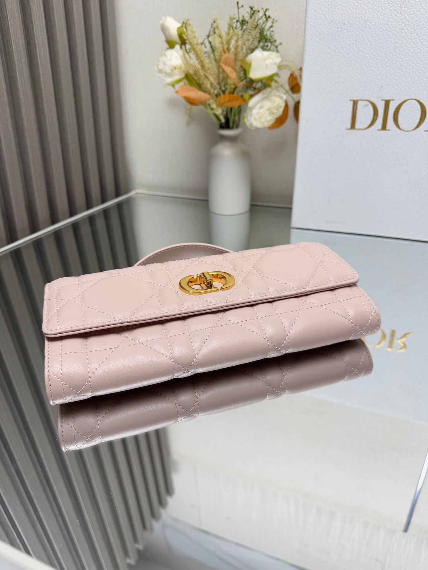 Dior Top Handle Wallet