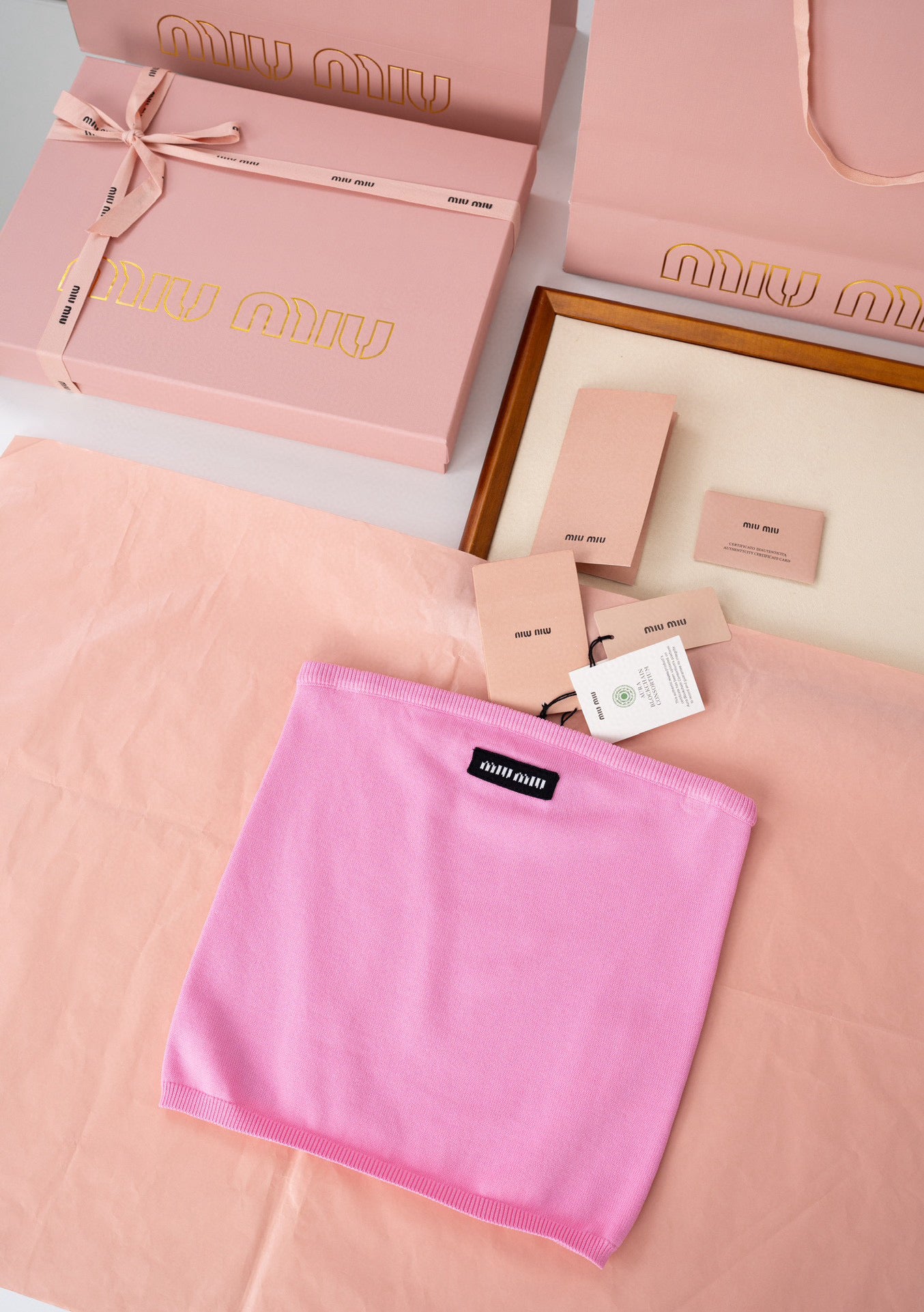 Miu Miu Crop Top