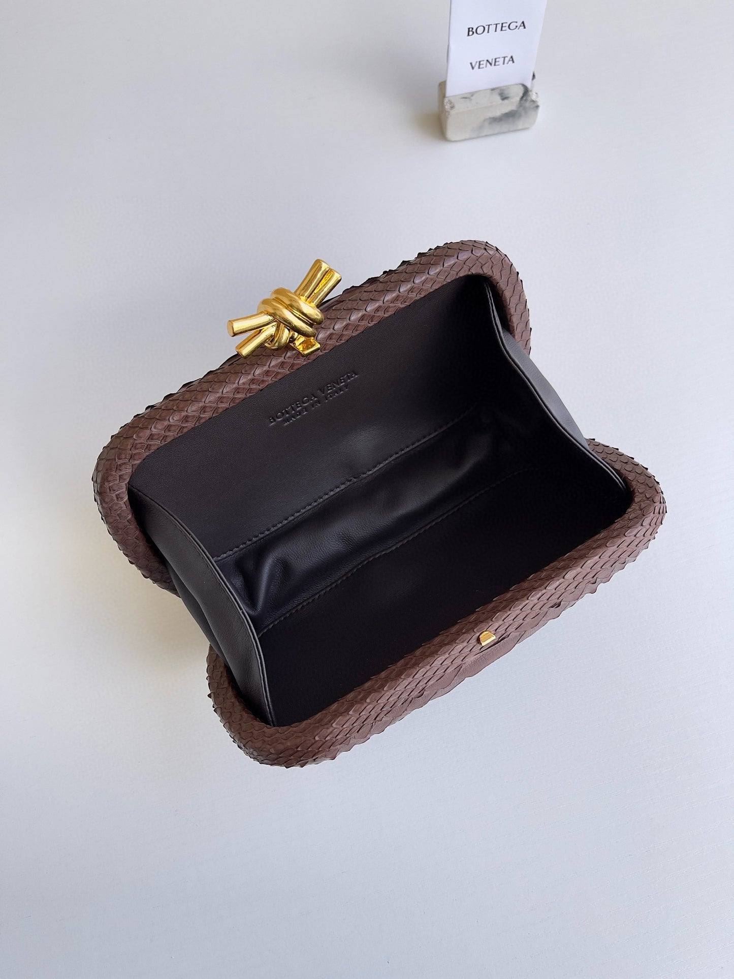BV Knot Clutch Bag