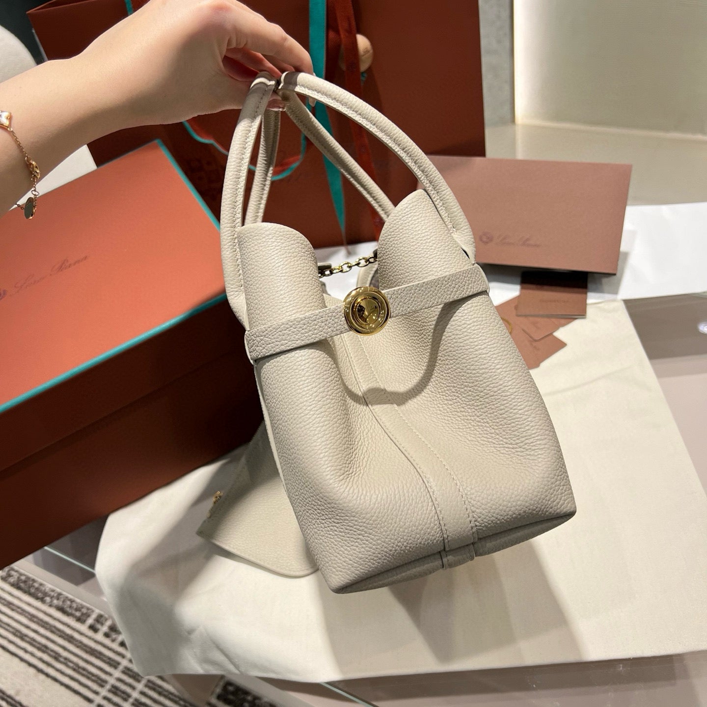 Loro Piana Ghiera Handbag Mini