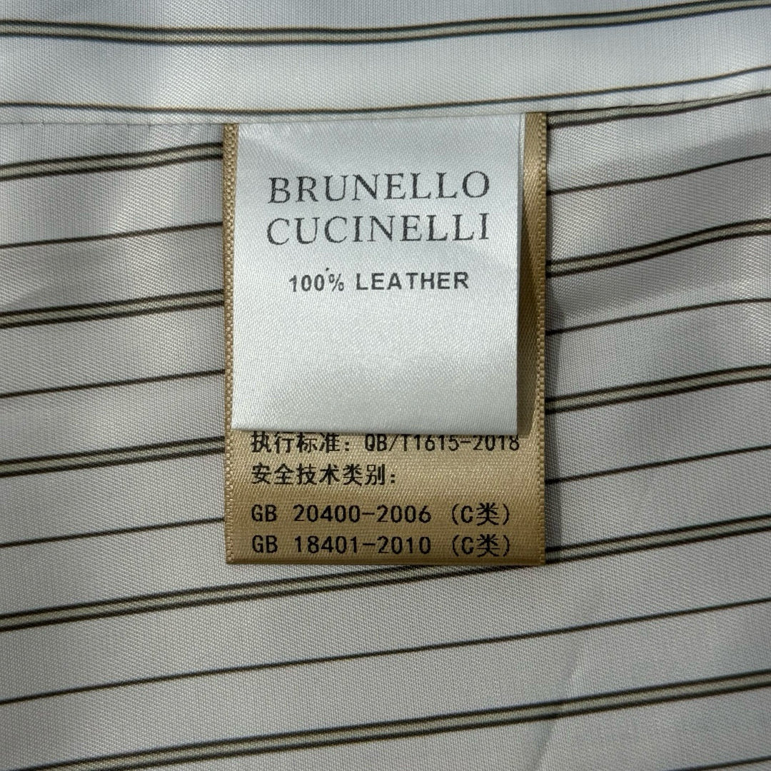Brunello Cucinelli Leather Jacket