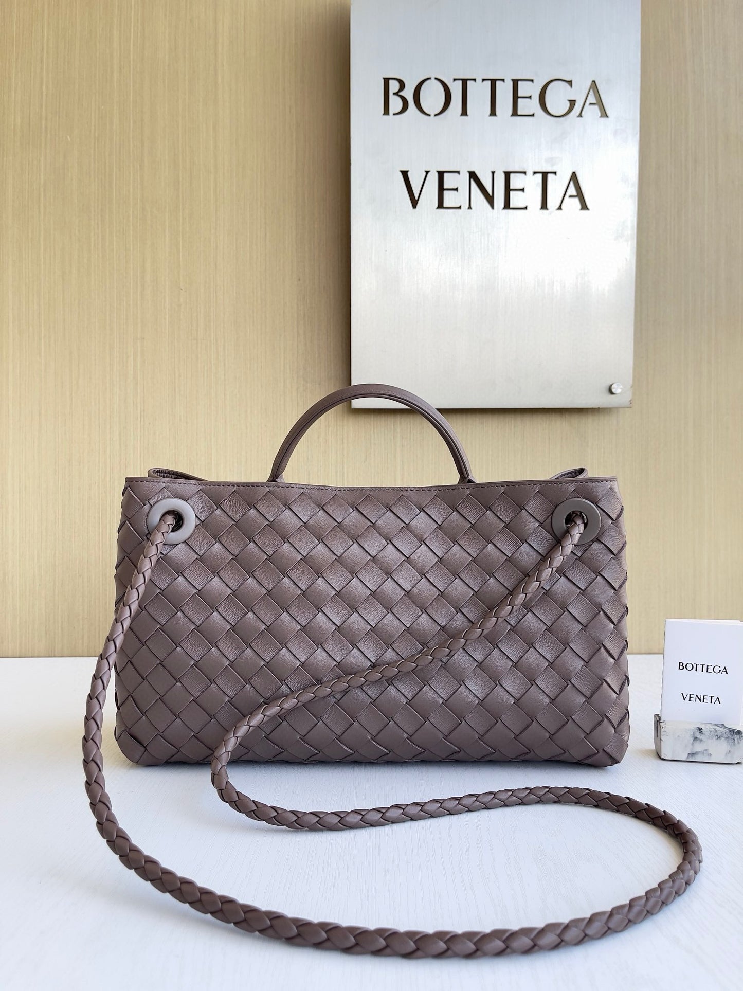 BV Andiamo Top-Handle Bag