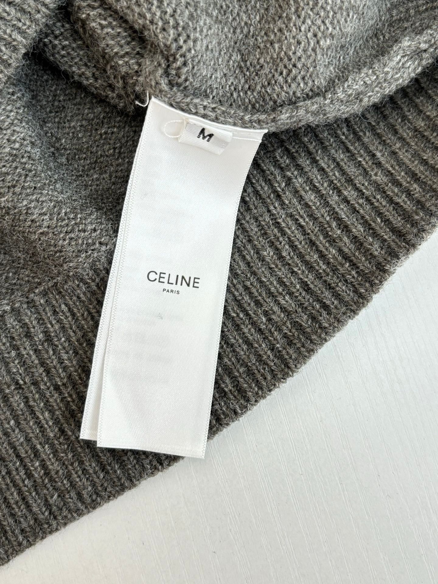 Celine Half- Zip Sweater
