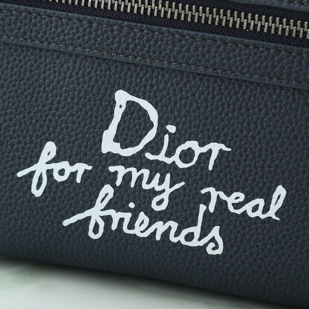 DIOR AND HYLTON NEL Rider 2.0 Zipped Messenger Bag
