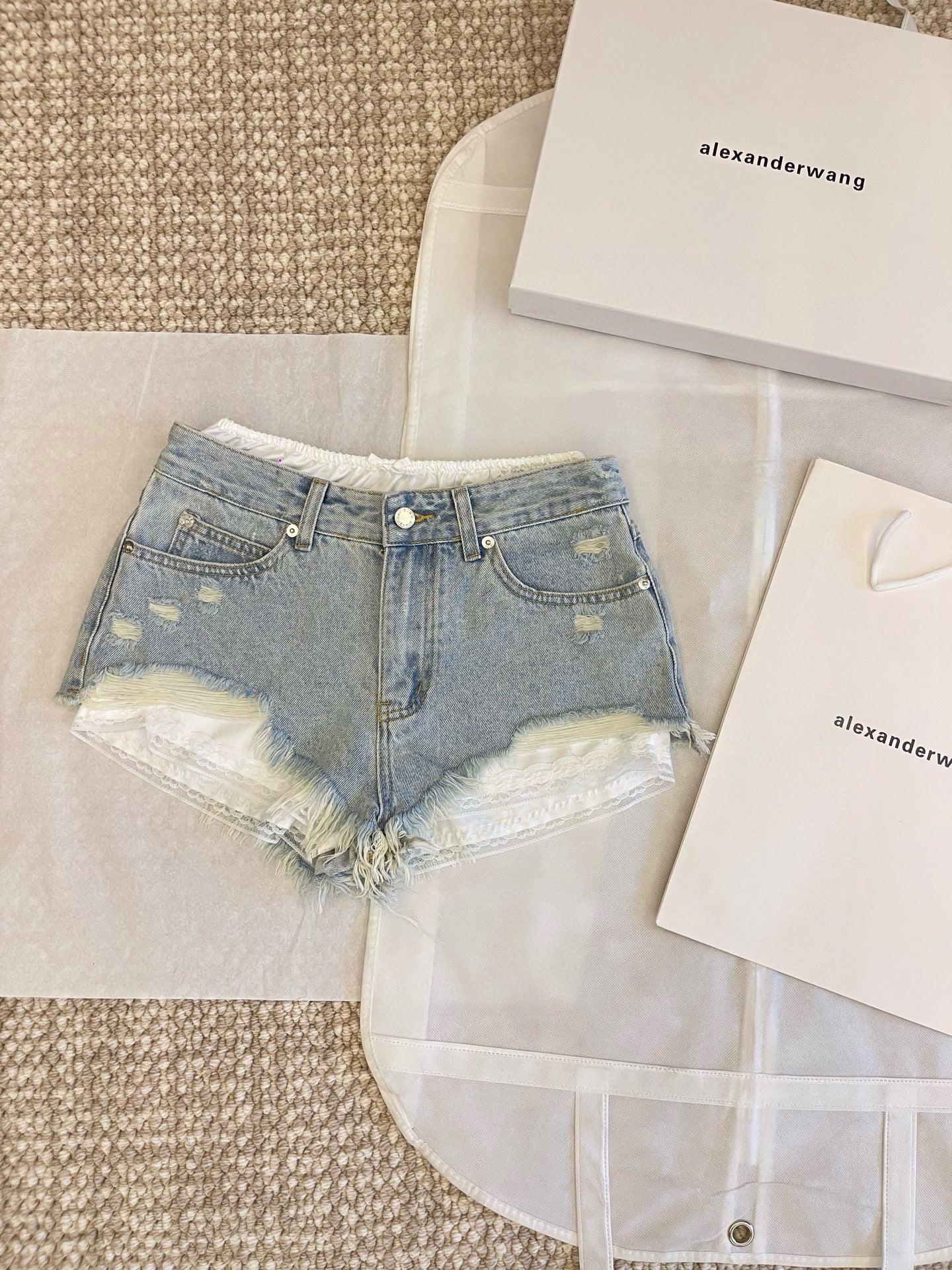 Alexander Wang Denim Shorts