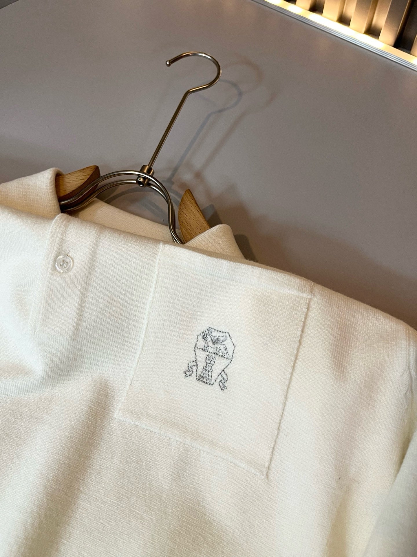 Brunello Cucinelli Long Sleeve Polo