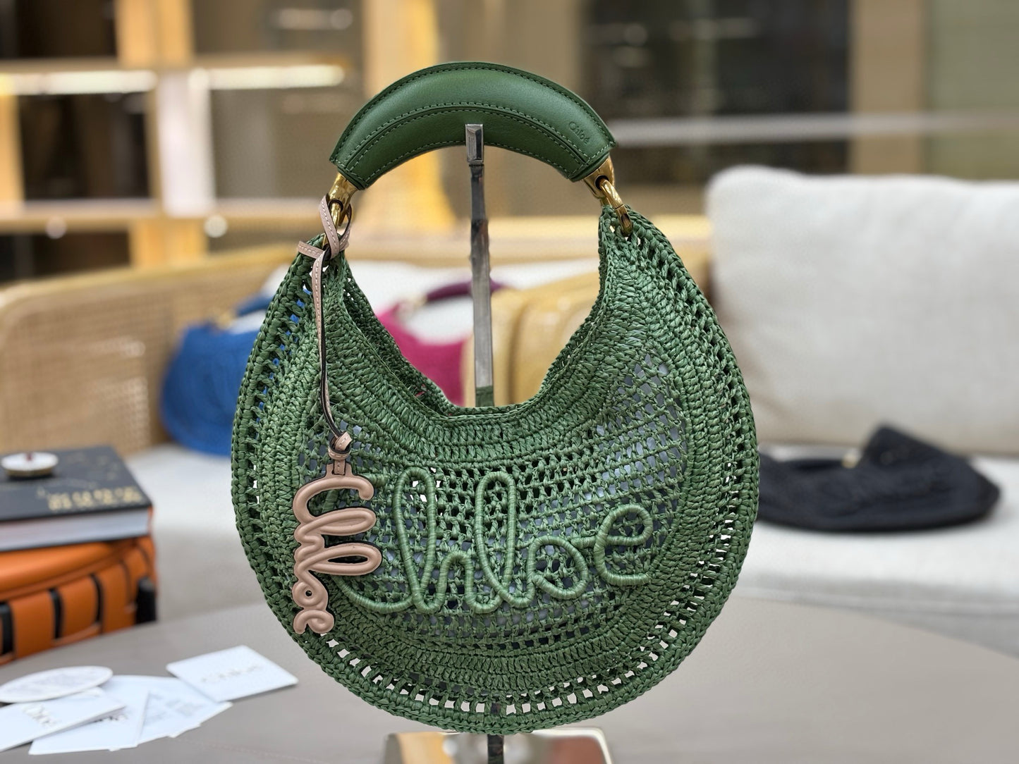 Chloe Summer Banana Hobo Bag