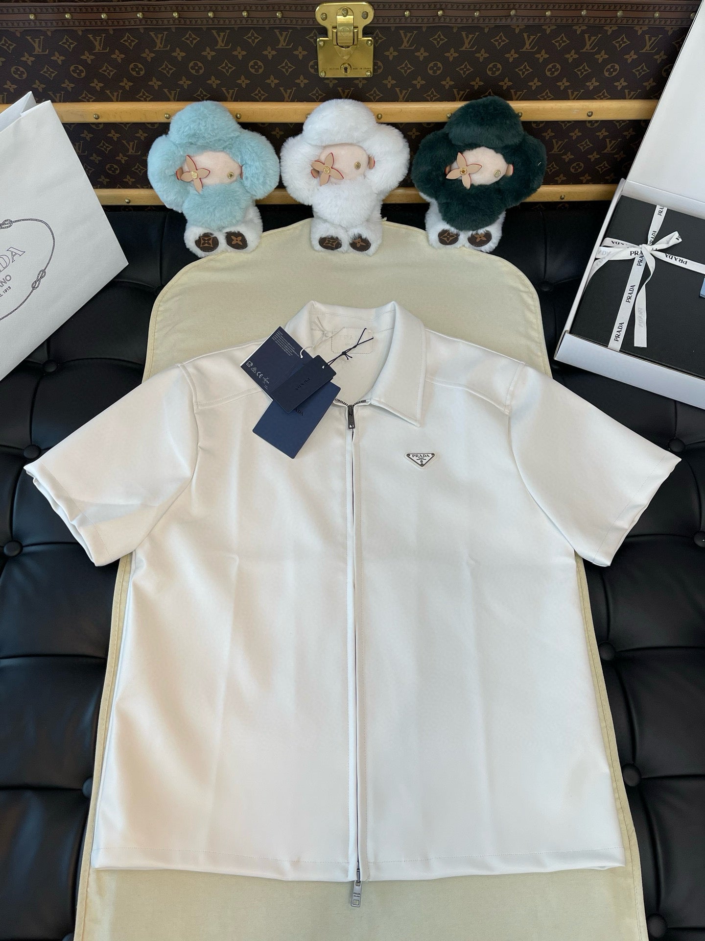 Prada Leather Shirt