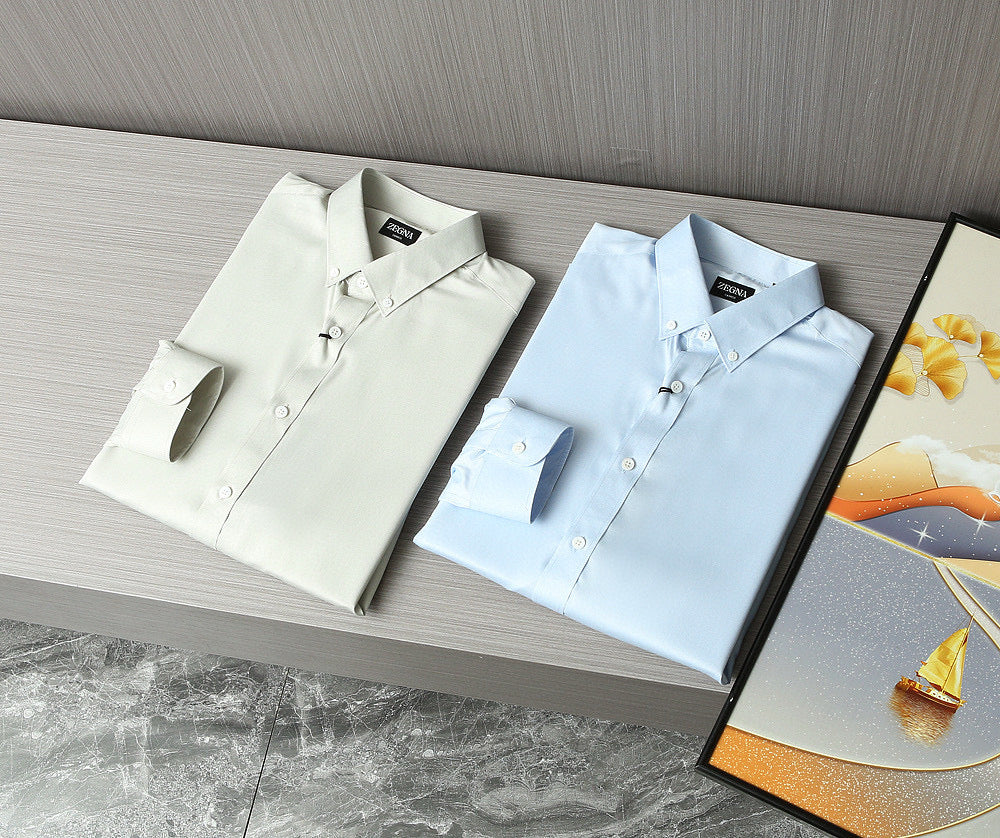 Zegna Long Sleeve Shirt