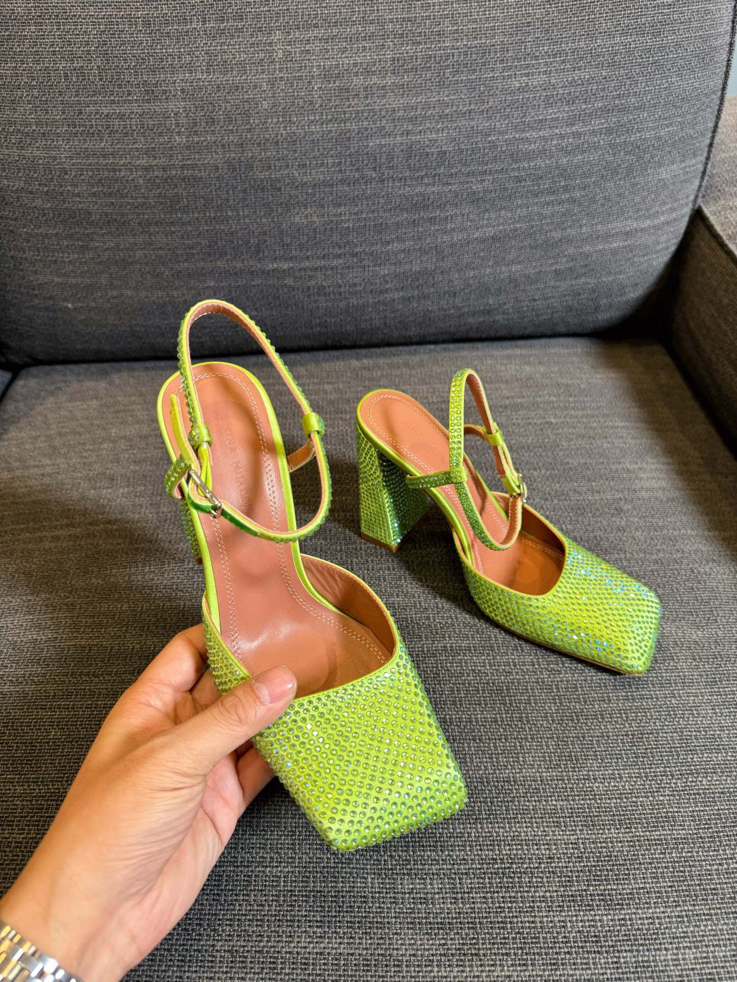 Amina Muaddi Heels