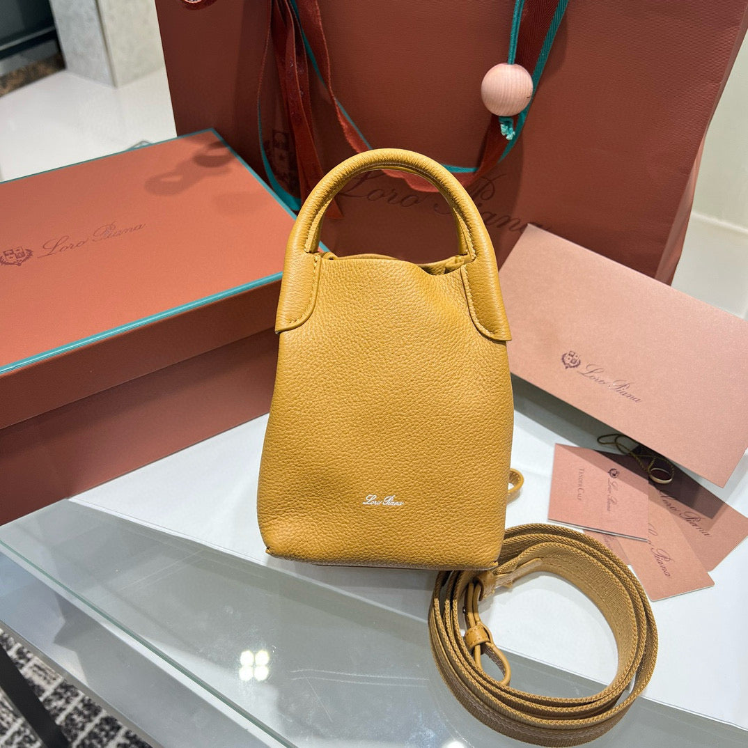 Loro Piana Bale Bucket Bag Mini