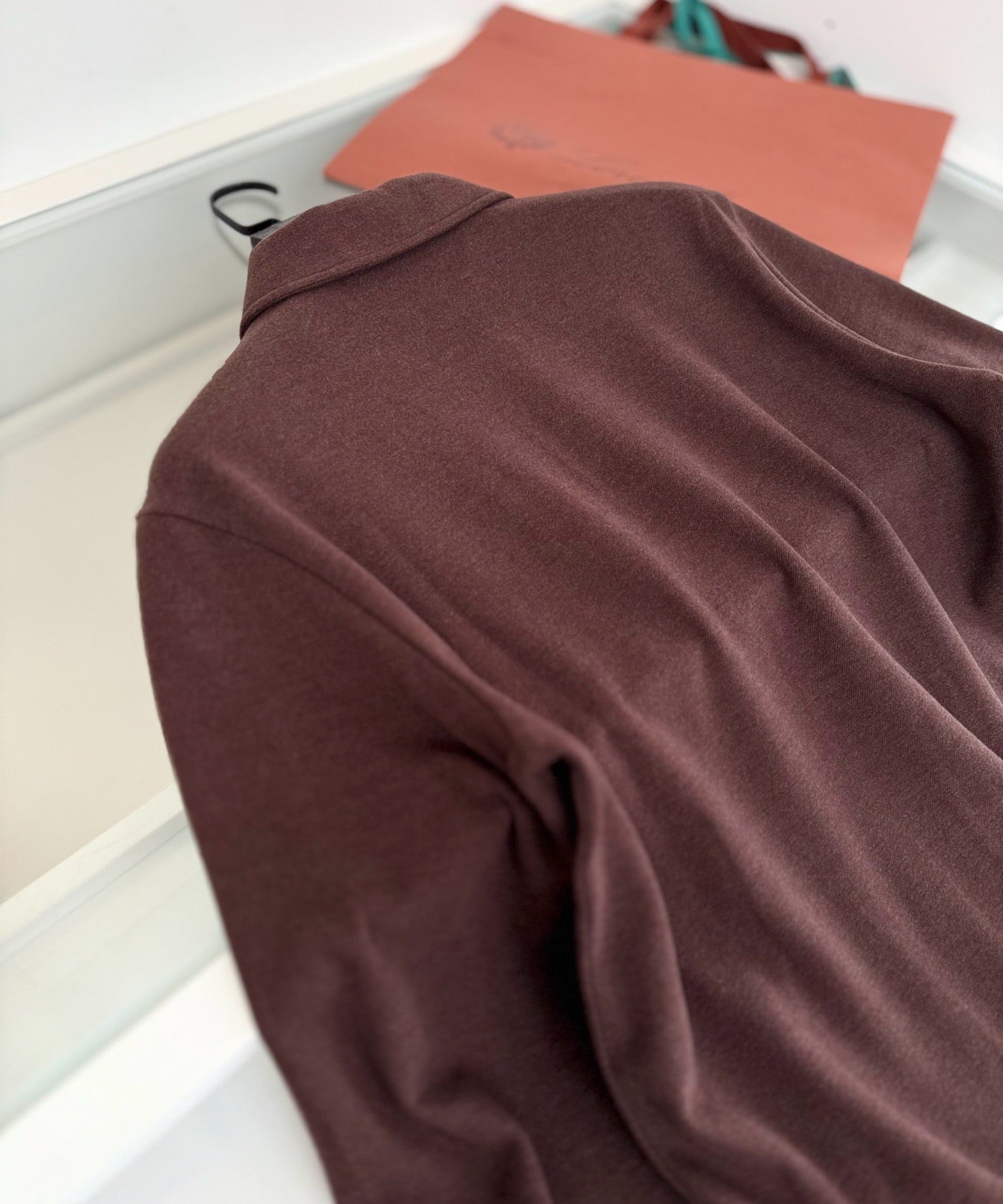 Loro Piana Long Sleeve Polo