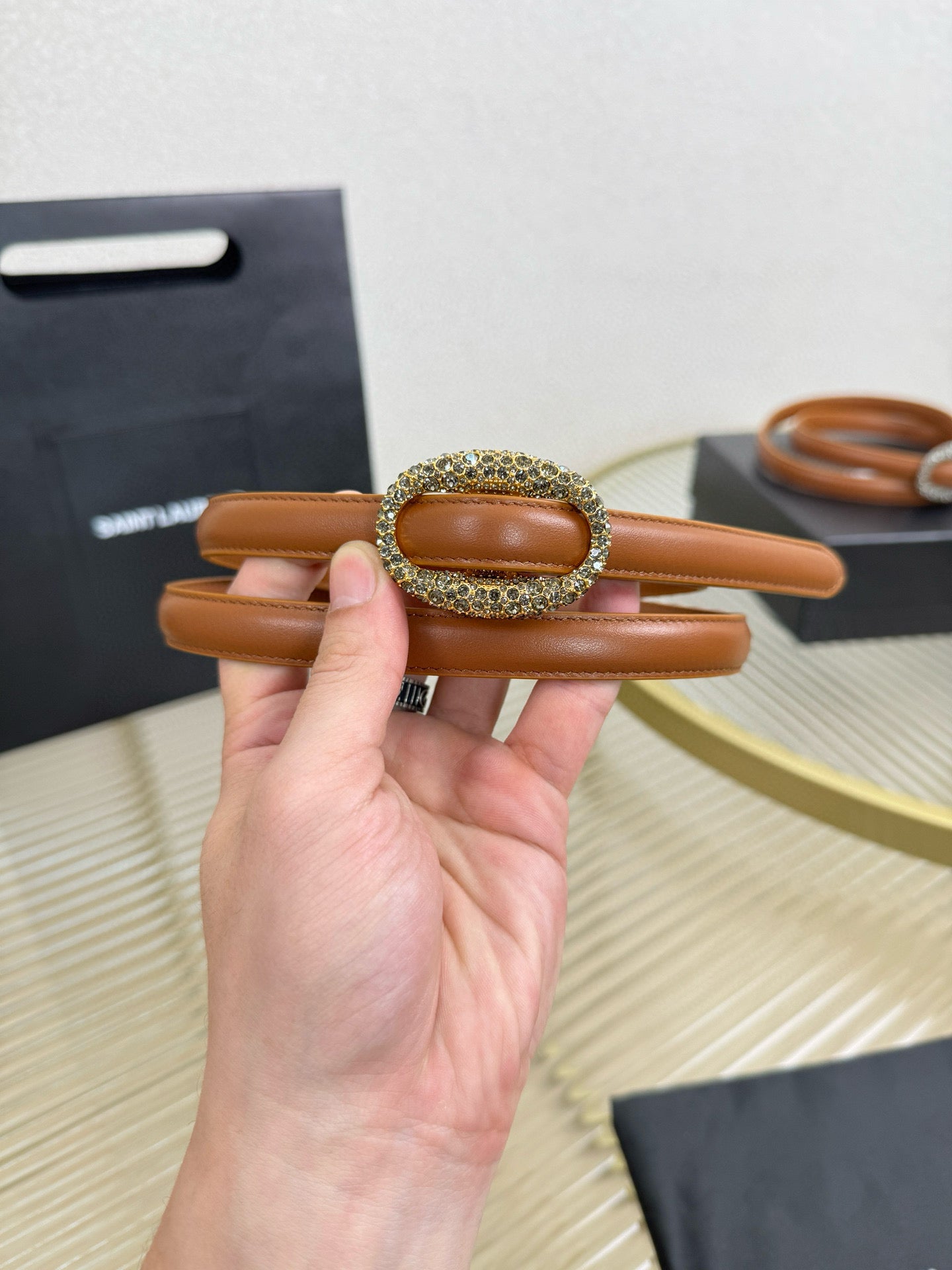 Saint Laurent Belt
