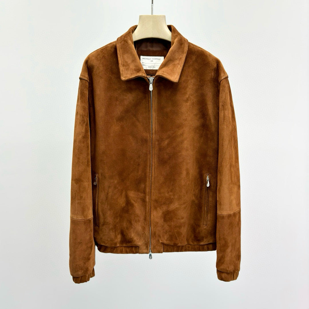 Brunello Cucinelli Leather Jacket