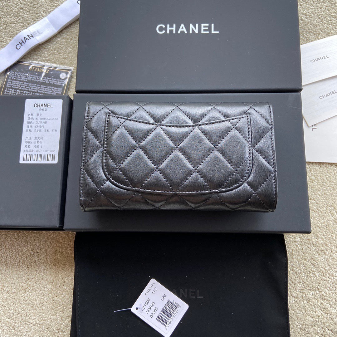Chanel Long Flap Wallet