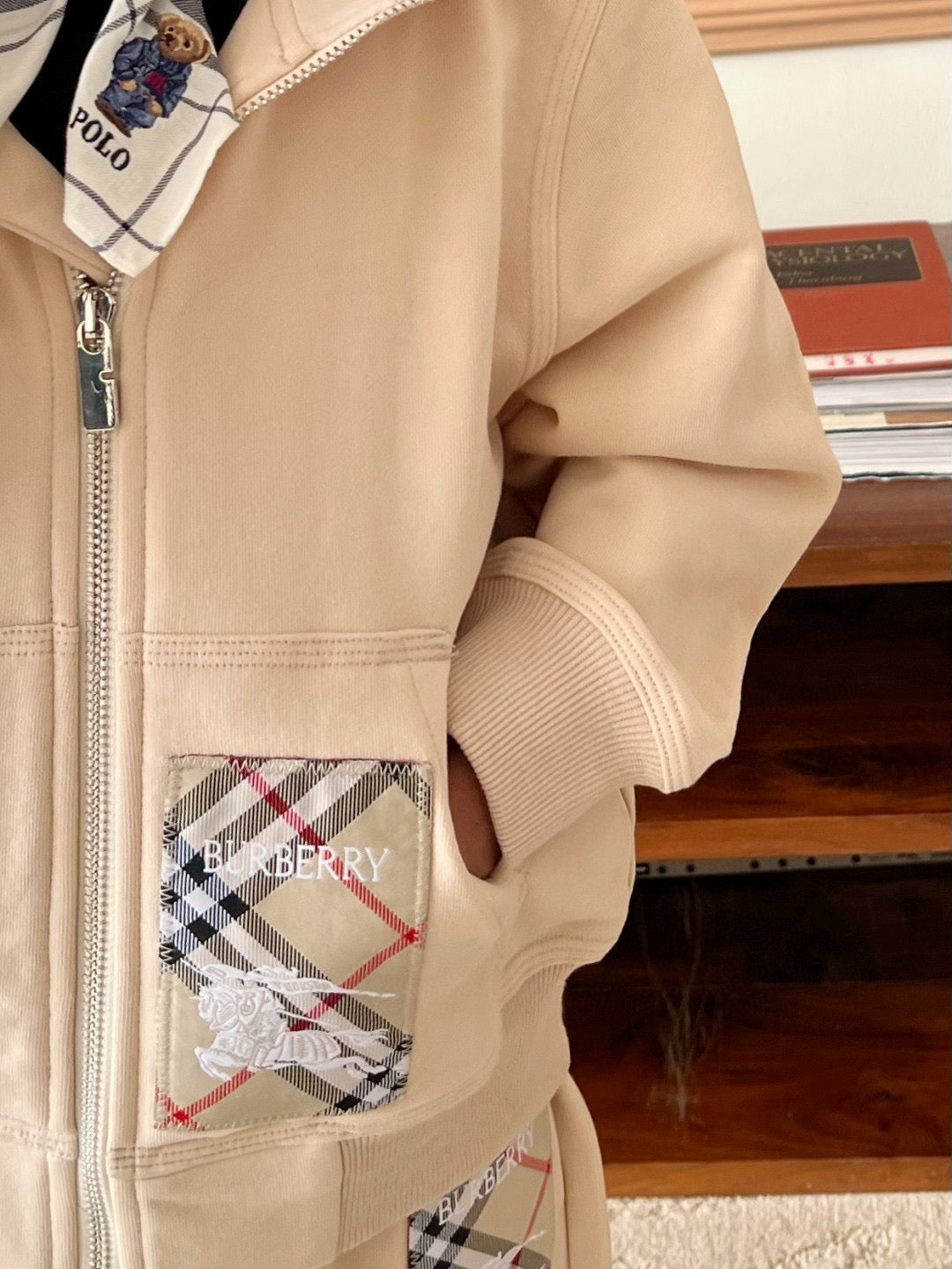Burberry Jacket/Long Pant Set