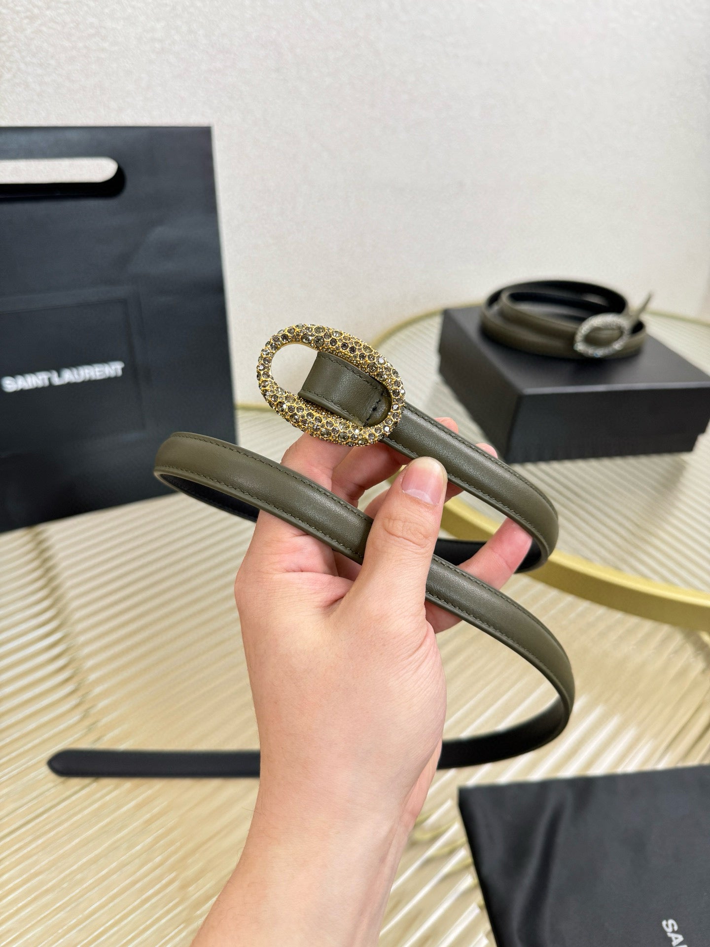Saint Laurent Belt