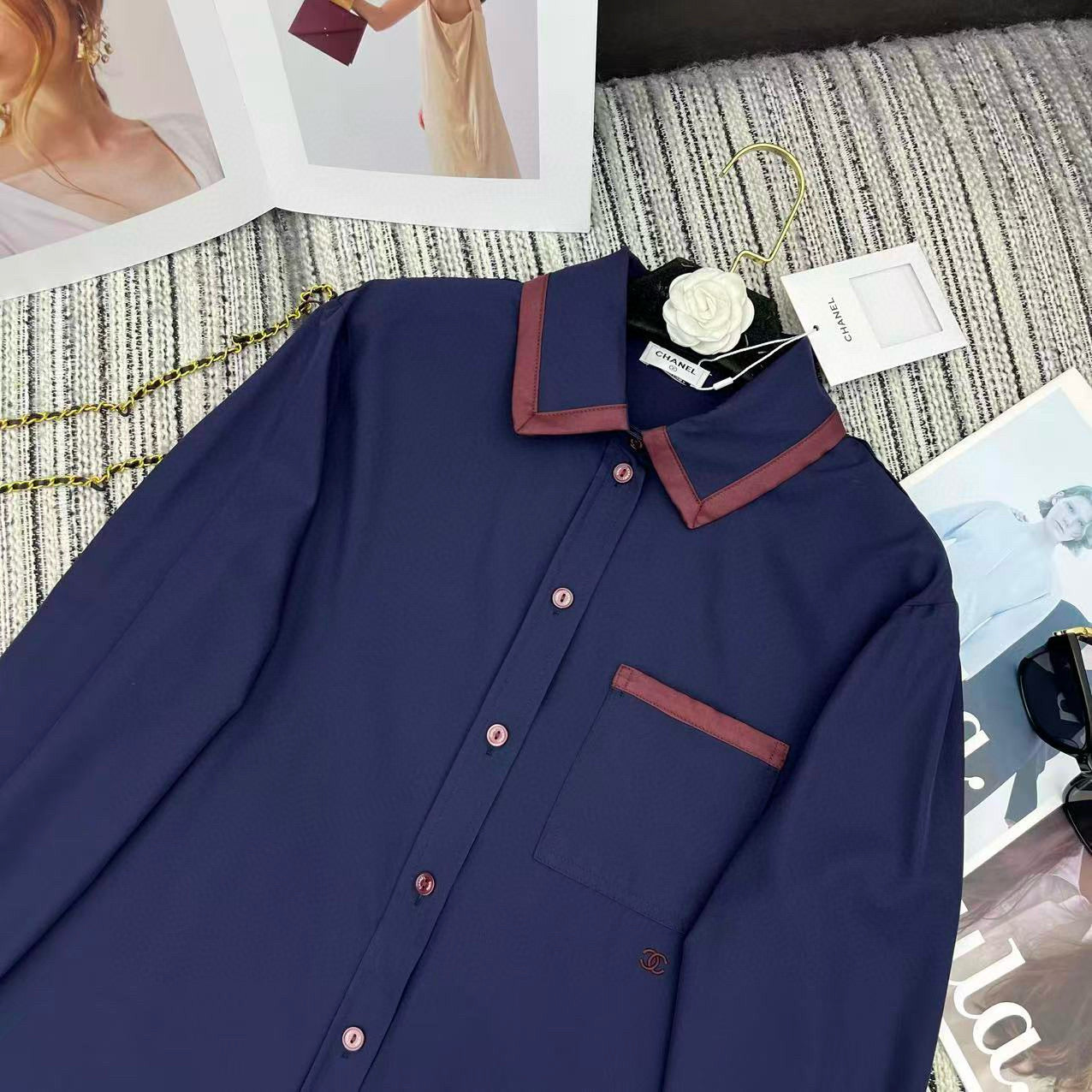 Chanel Long Sleeve Shirts