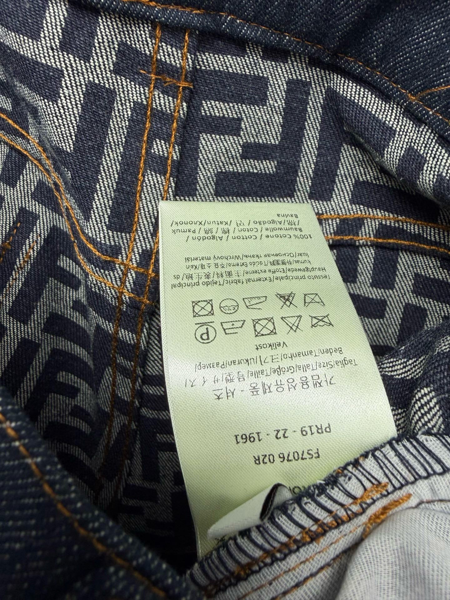 Fendi Long Jeans
