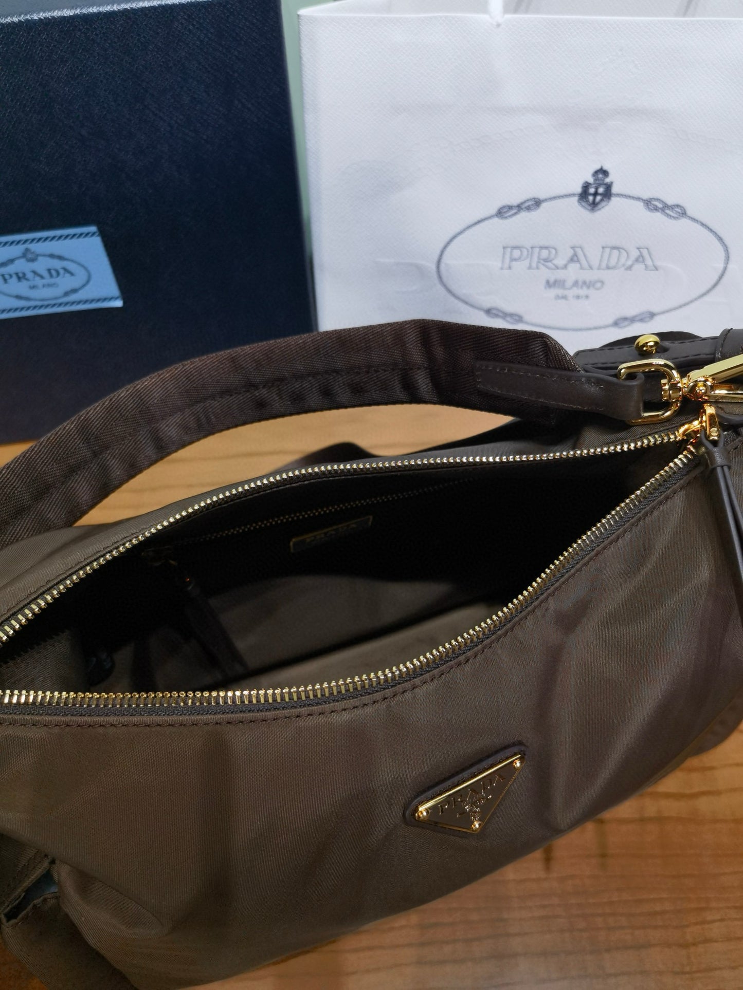 PD Re-Nylon Aimee Shoulder Bag