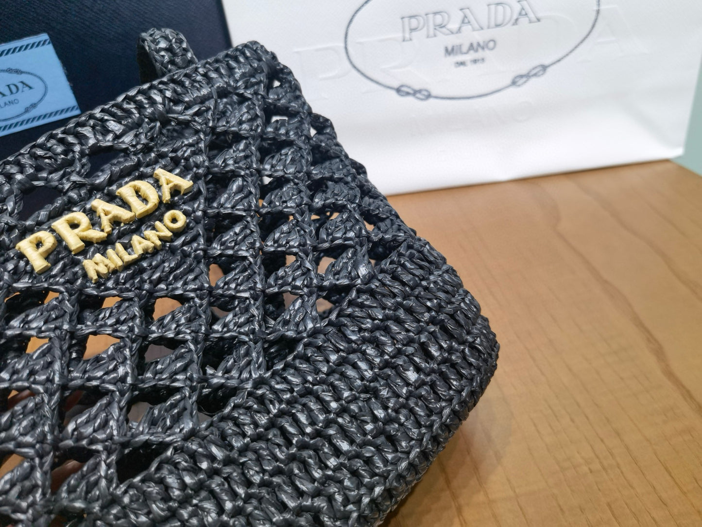 PD Mini Crochet Tote Bag