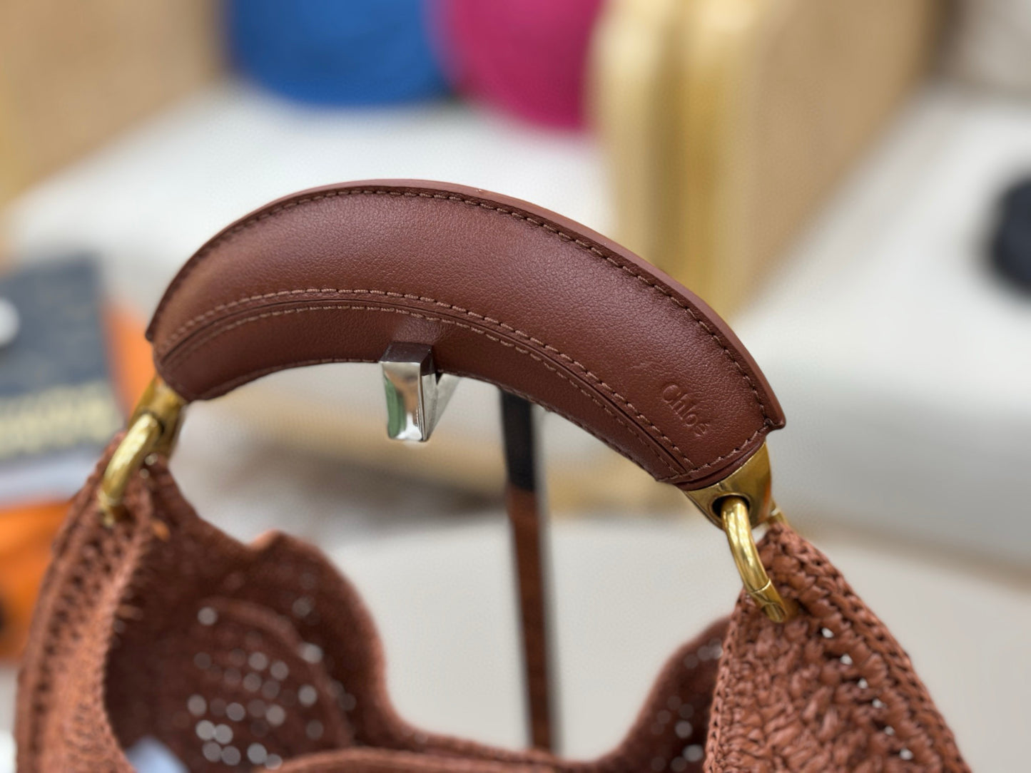 Chloe Summer Banana Hobo Bag