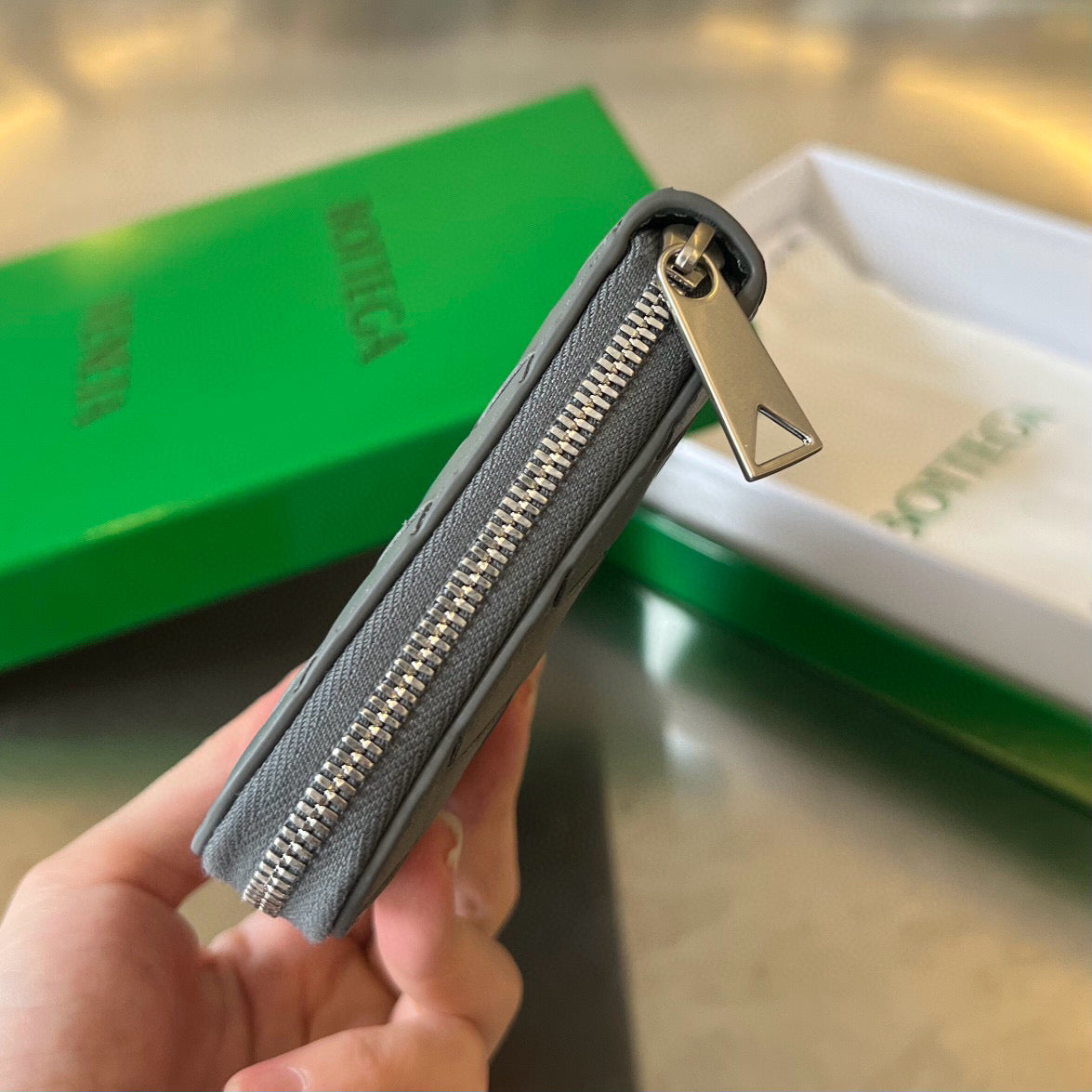 Bottega Veneta Long Zipped Wallet