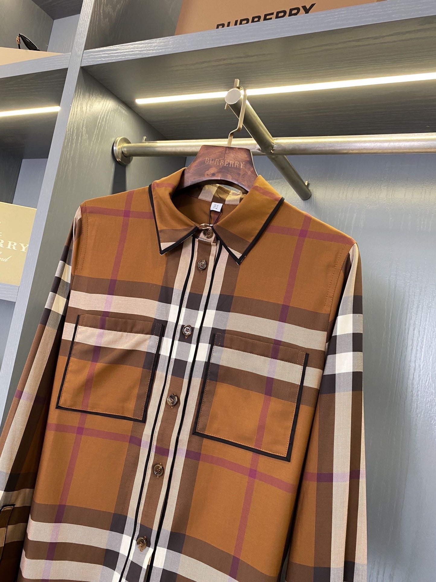 Camisa de manga larga de Burberry