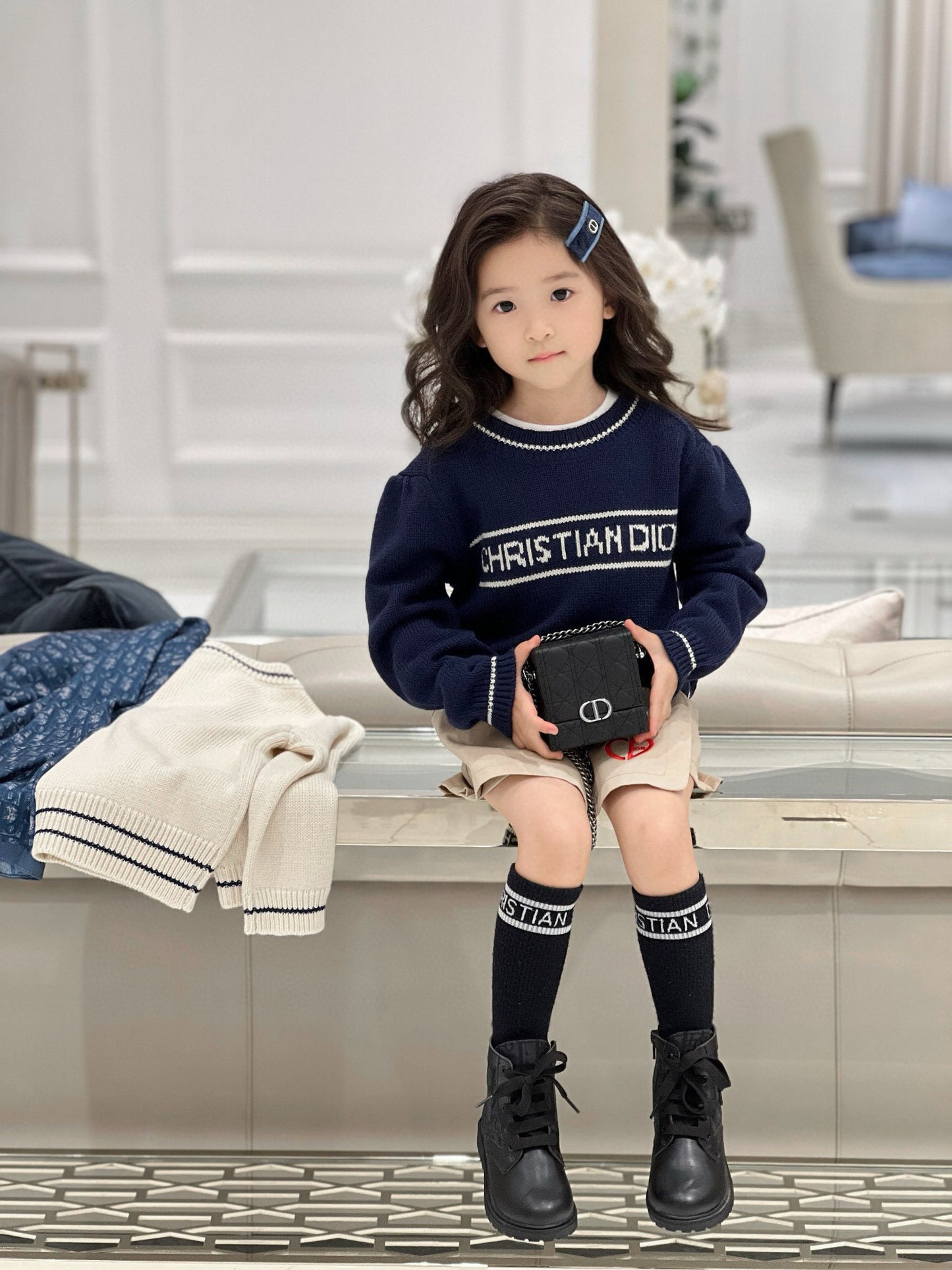 CD Sweater/Skirt Set