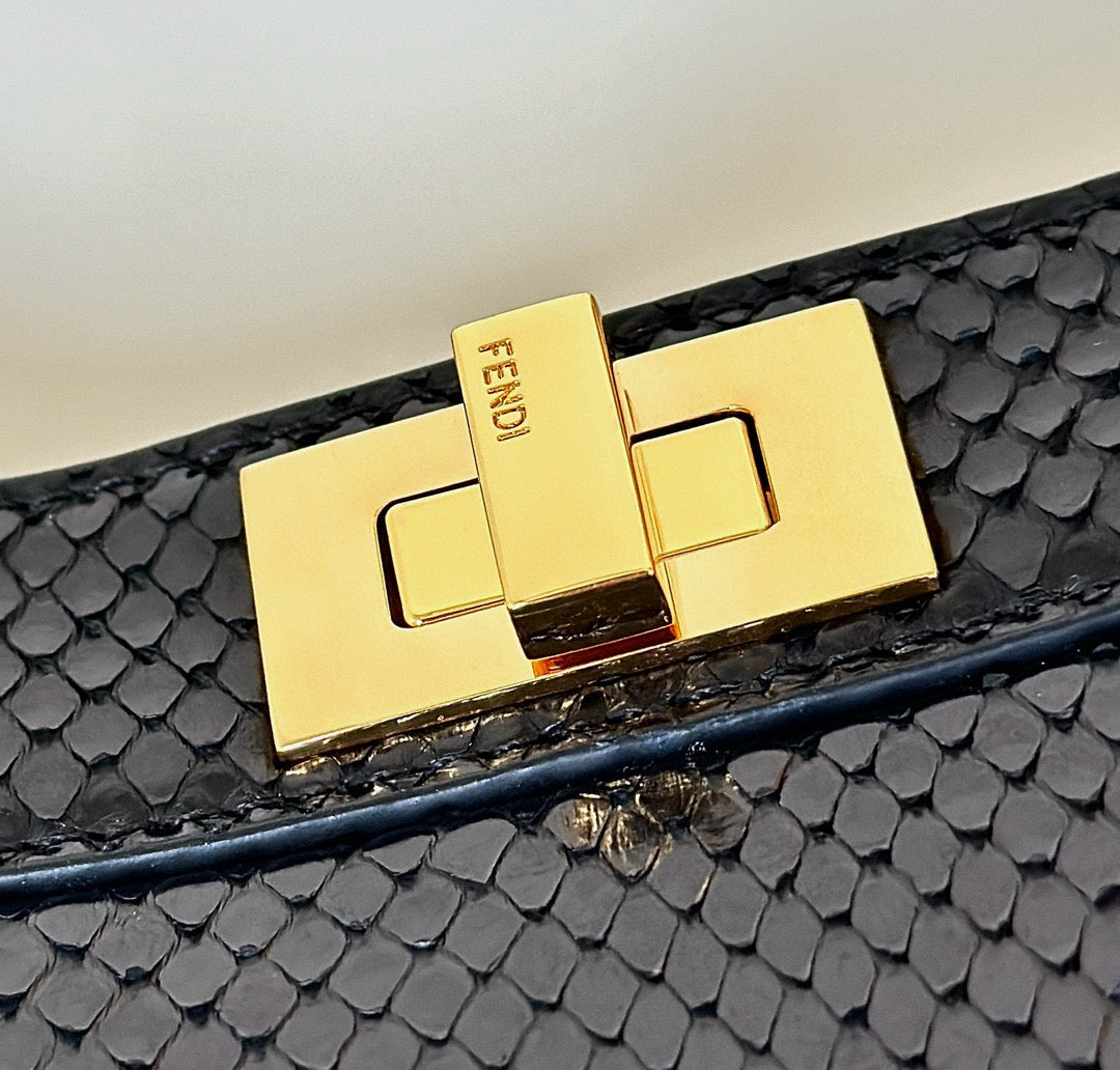 Fendi Peekaboo Bag (Python leather)
