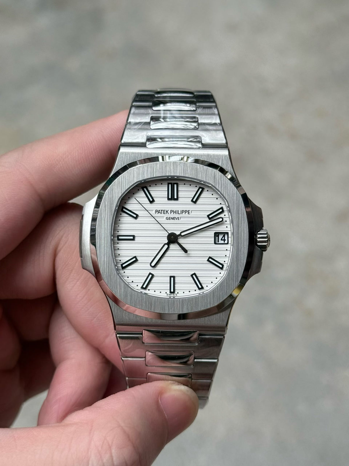 5711/1A-011 Nautilus White Dial