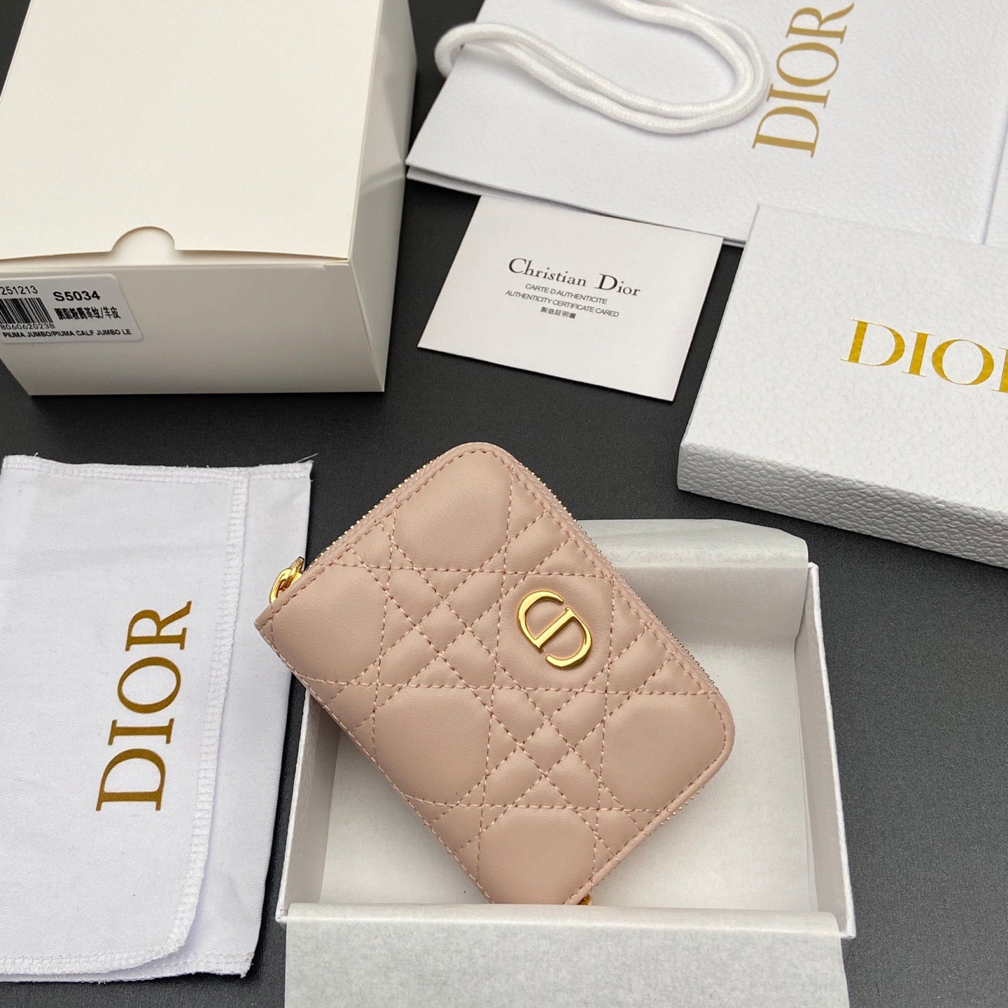 Dior Jolie Glycine Wallet