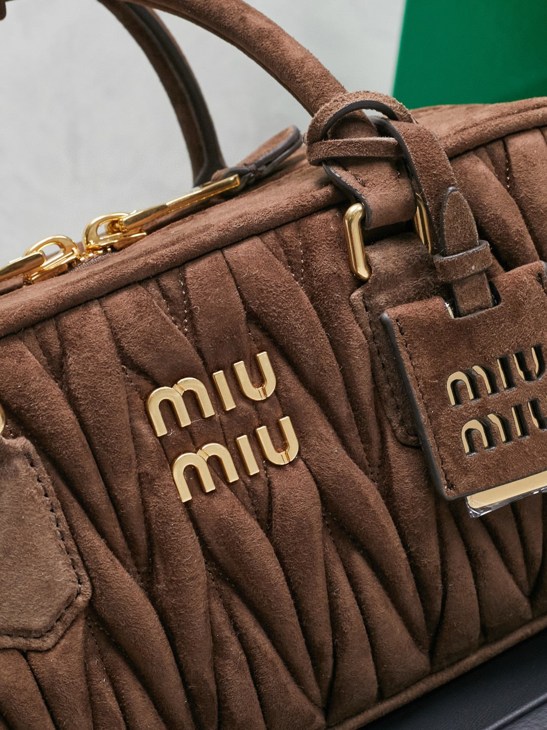 Miu Miu Bowling Bag 27x12x9cm