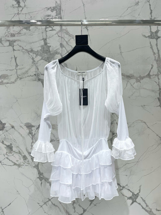 Saint Laurent Long Dress