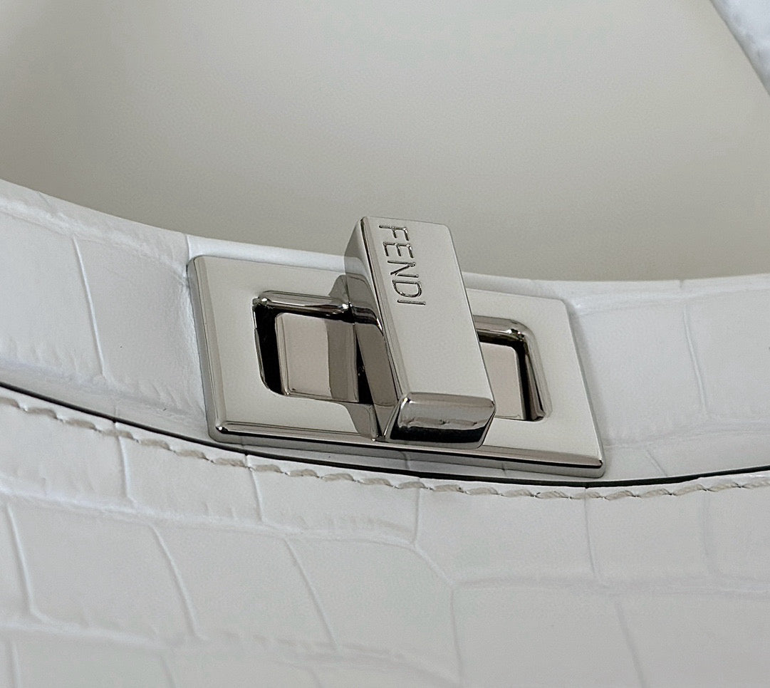 Fendi Peekaboo ISeeU Petite Precious Skin Bag