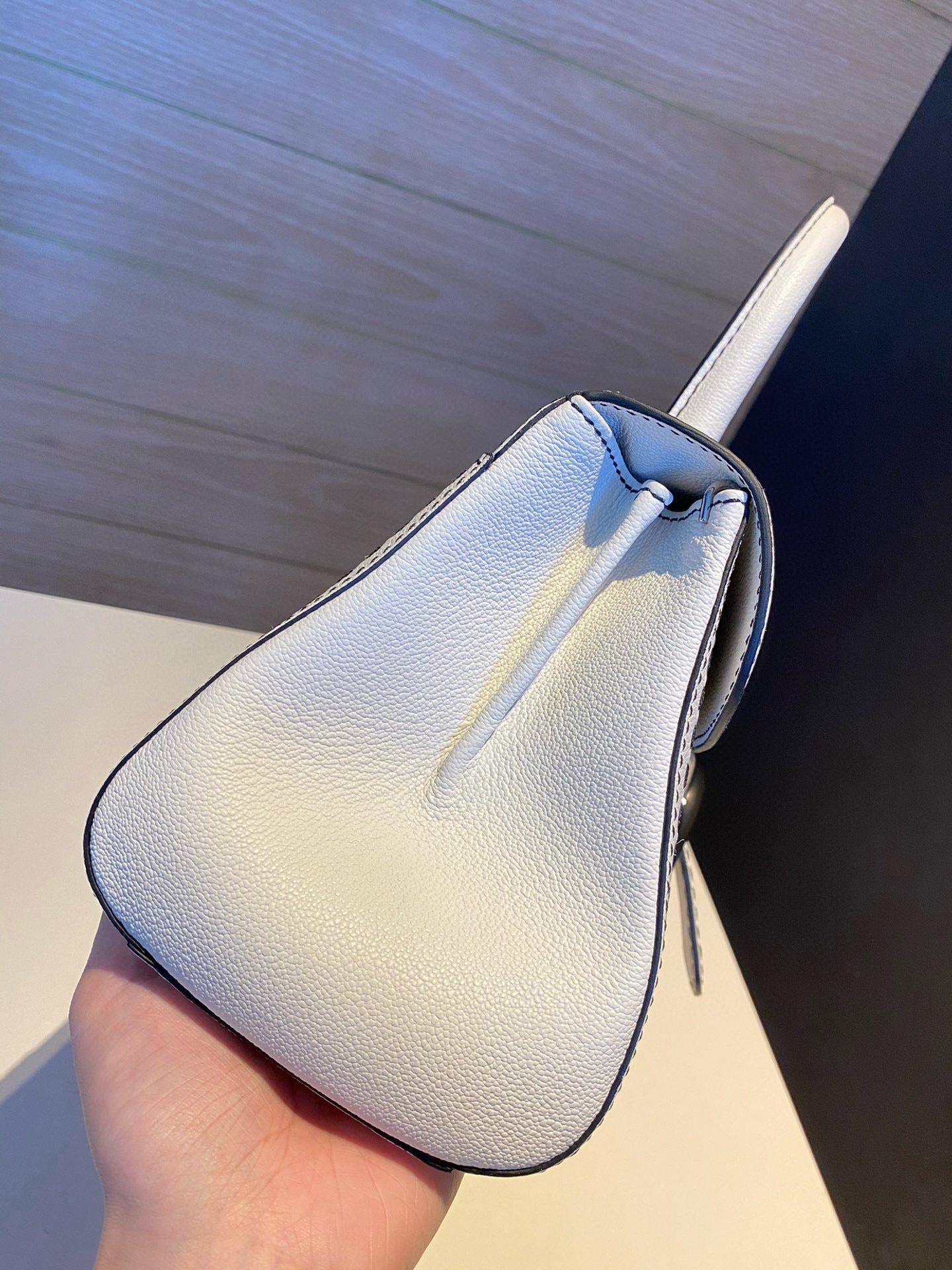 Delvaux Brillant Mini Surpique Handbag