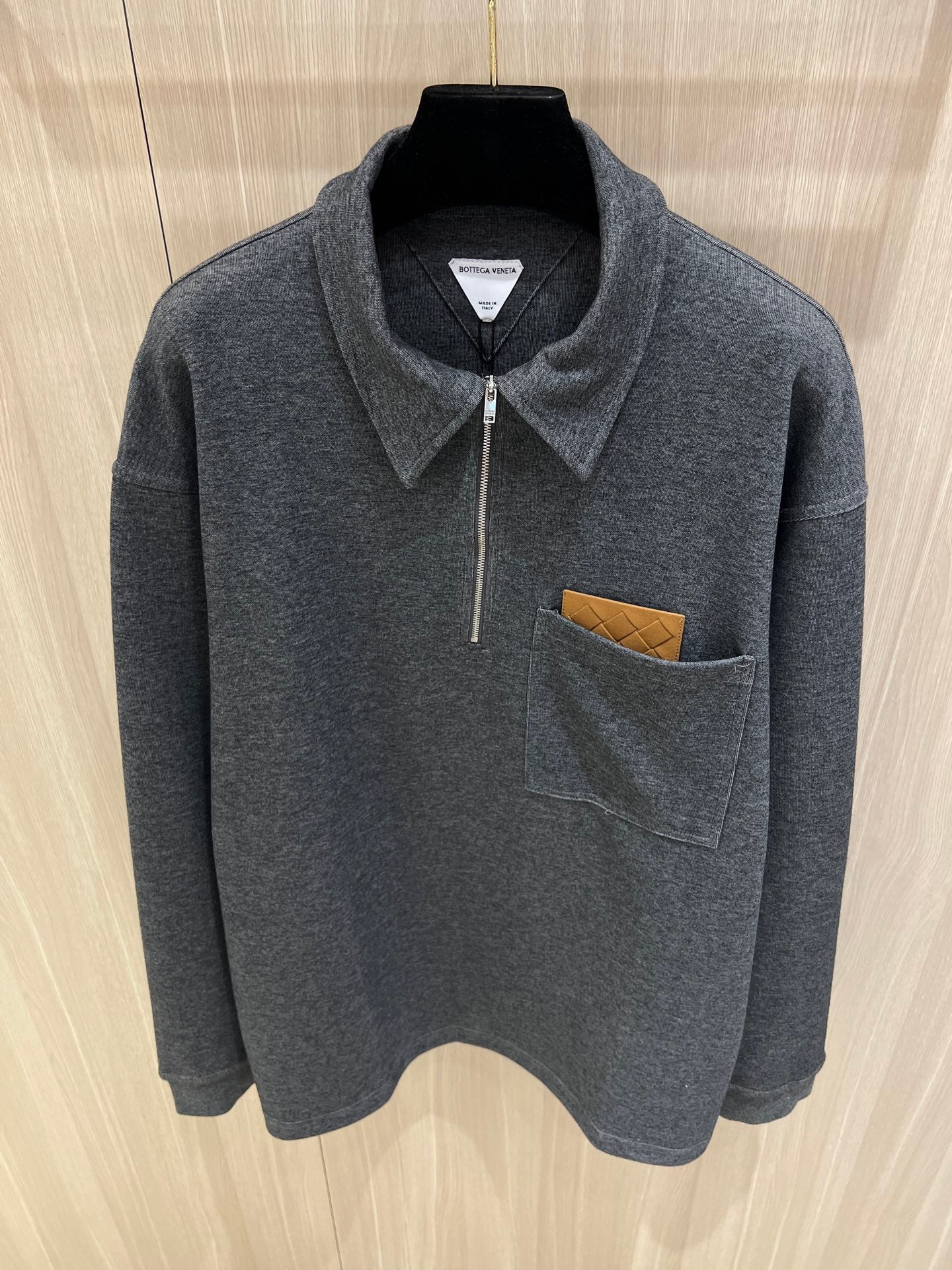 Bottega Veneta Long Sleeve Polo