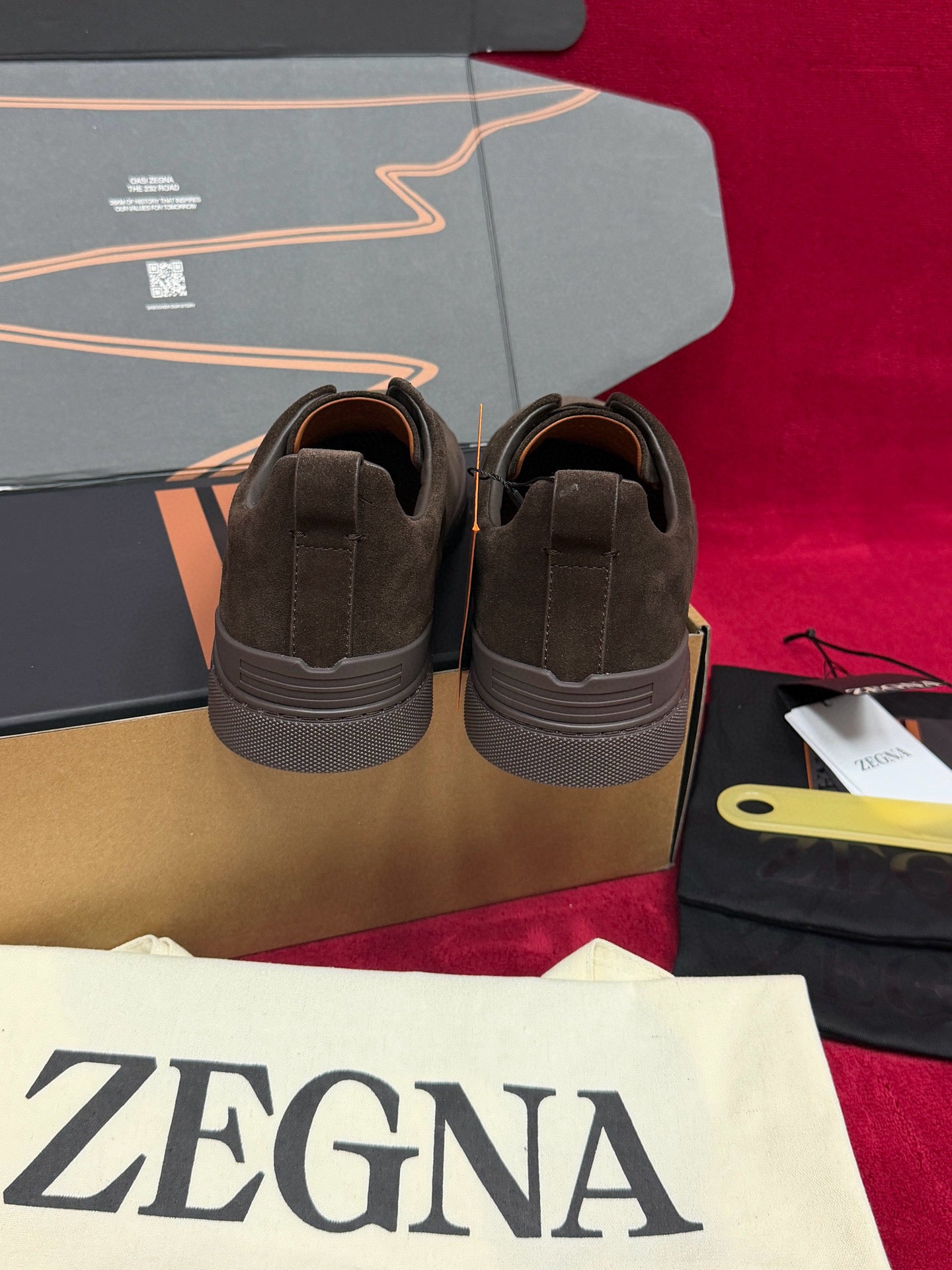 Zegna Suede Sneakers