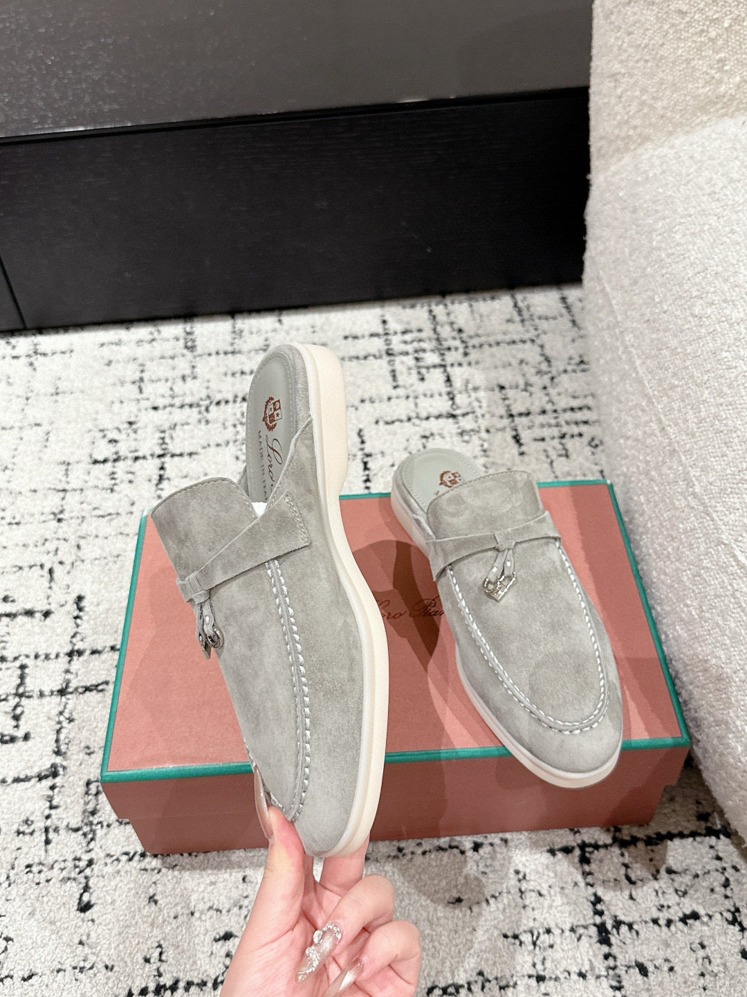 Loro Piana Sabot Loafers